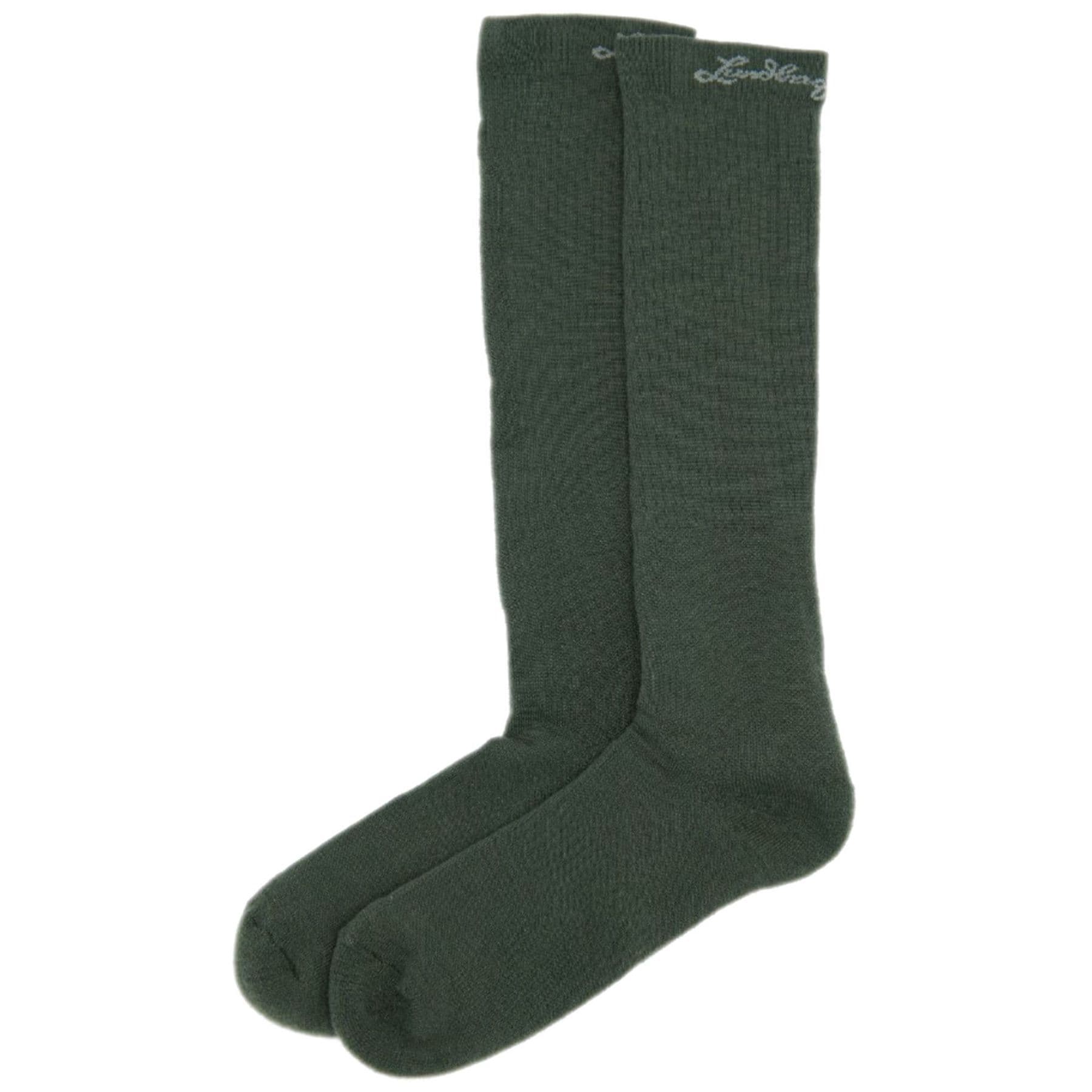 Lundhags Merino Trekking Sock High, vaellussukat, unisex, vihreä – Lundhags