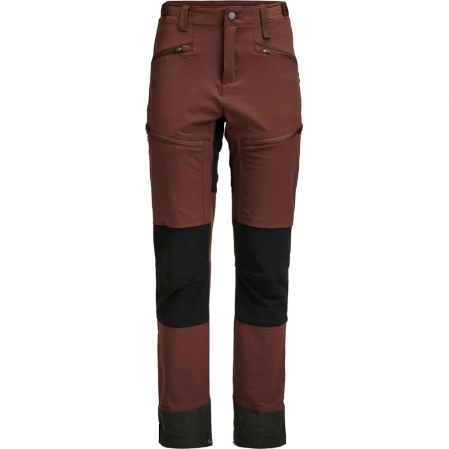 Lundhags Padje Stretch Pant, vaellushousut, naiset, punainen/musta – Lundhags
