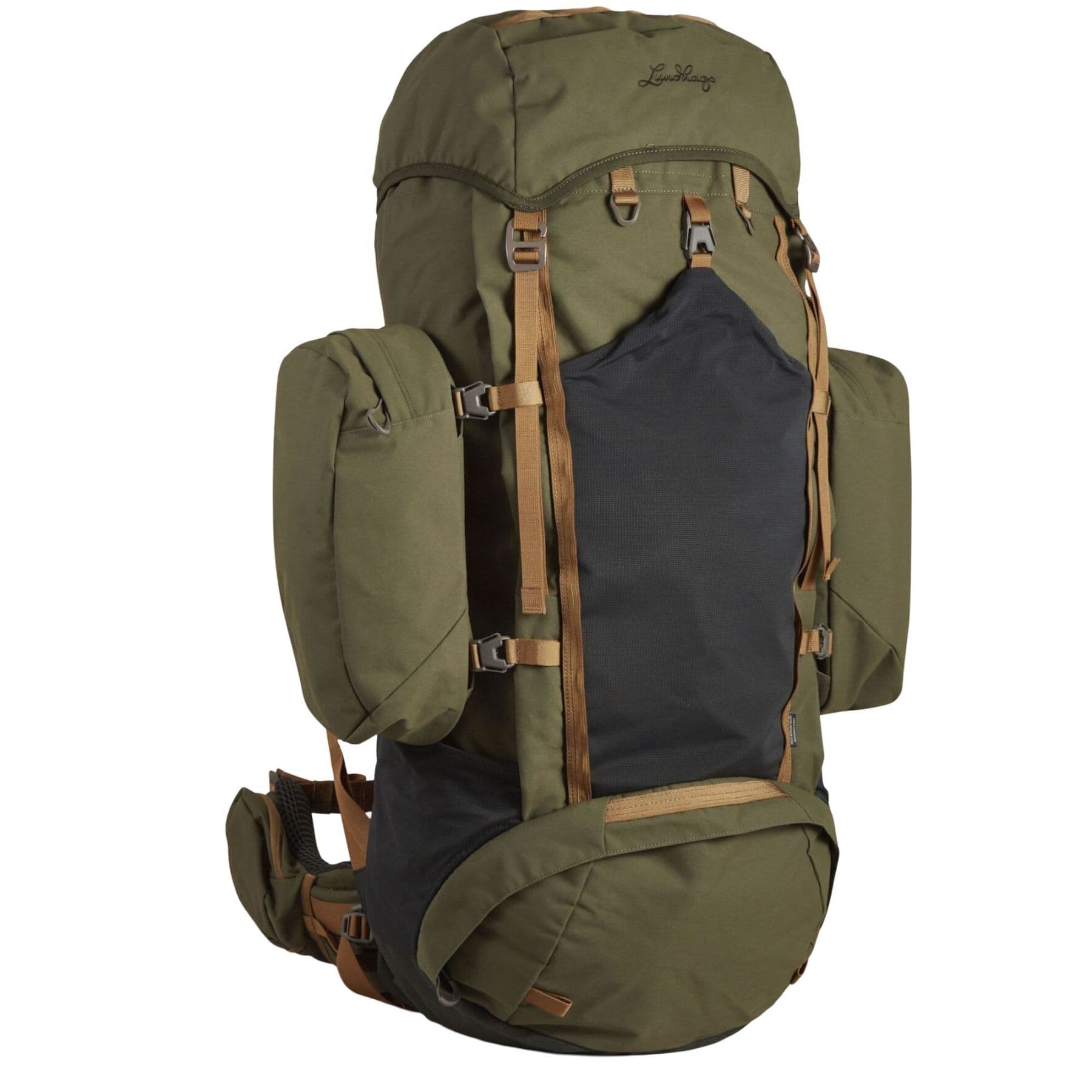 Lundhags Saruk Expedition 110+10 L Regular Long, reppu, vihreä – Lundhags