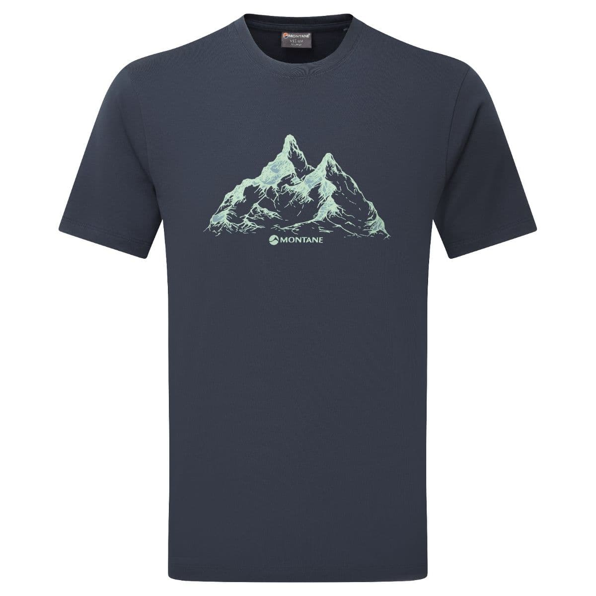 Montane Dual Mountain T Shirt, miesten, sininen – Montane