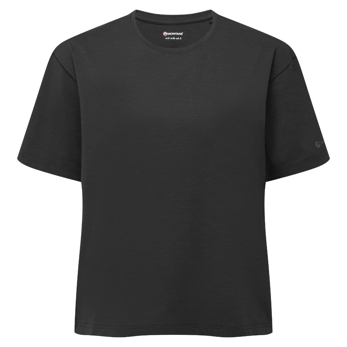 Montane F Alhena T Shirt, naiset, musta – Montane