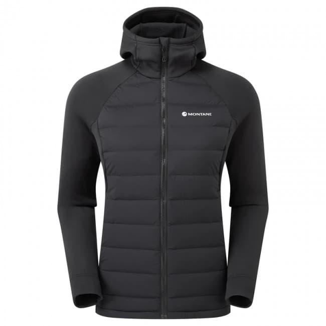 Montane F Composite Hoodie, untuvatakki, naiset, musta – Montane