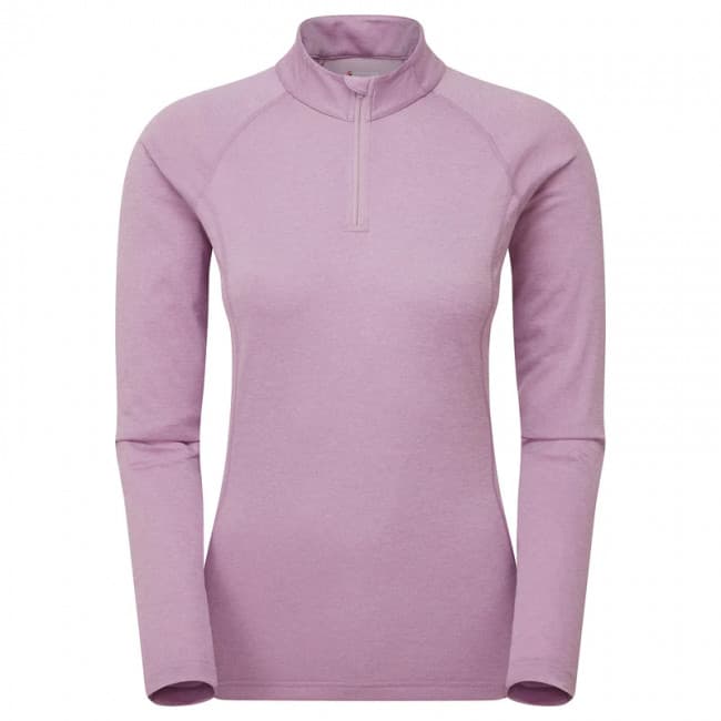 Montane F Dart Zip Neck, naiset, vaaleanpunainen – Montane