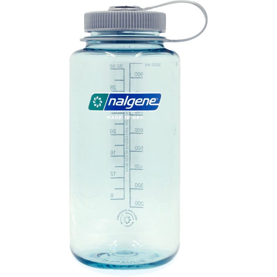 Nalgene wide mouth sustain, juomapullo, 1000ml, läpinäkyvä – Nalgene