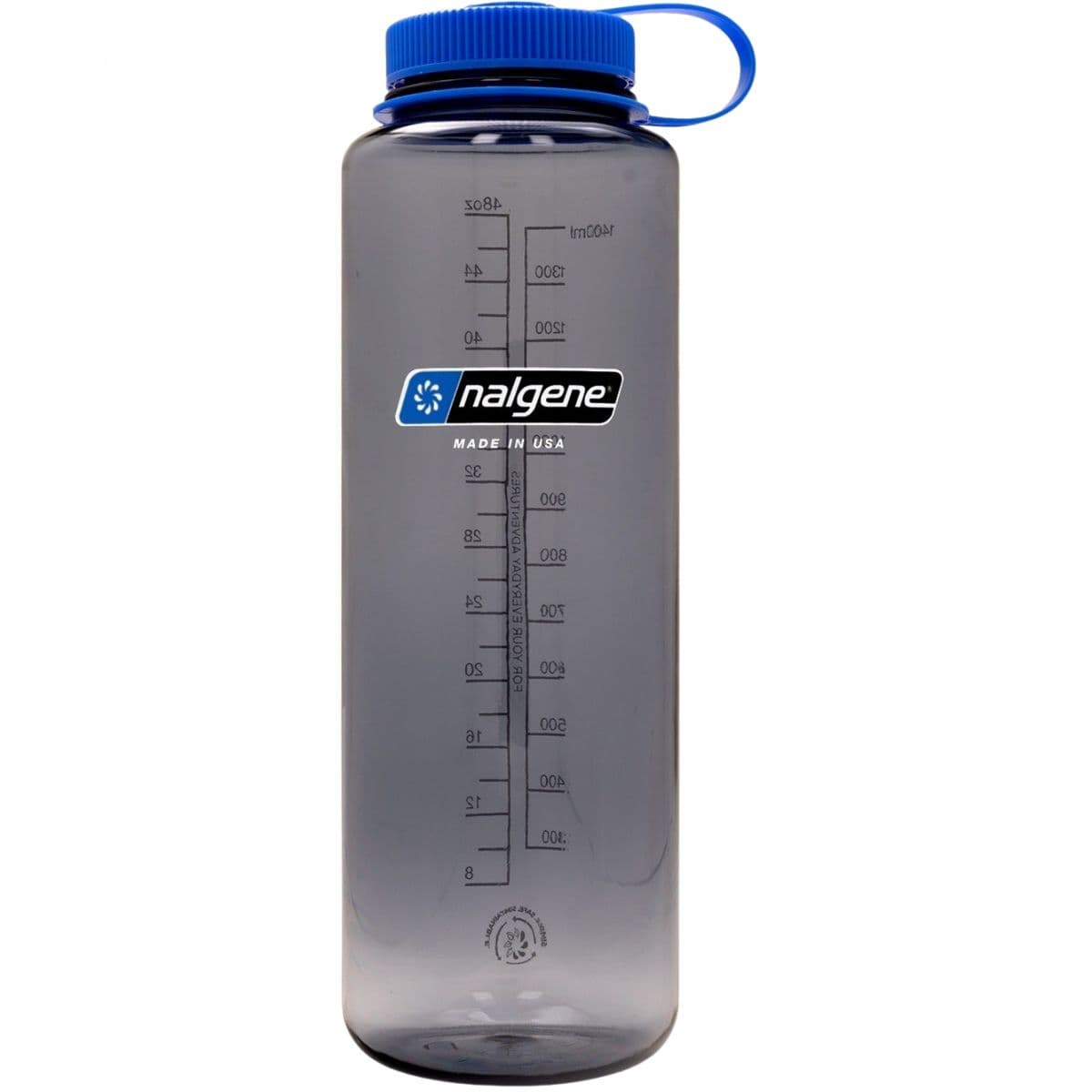 Nalgene wide mouth sustain, juomapullo, 1500ml, harmaa – Nalgene