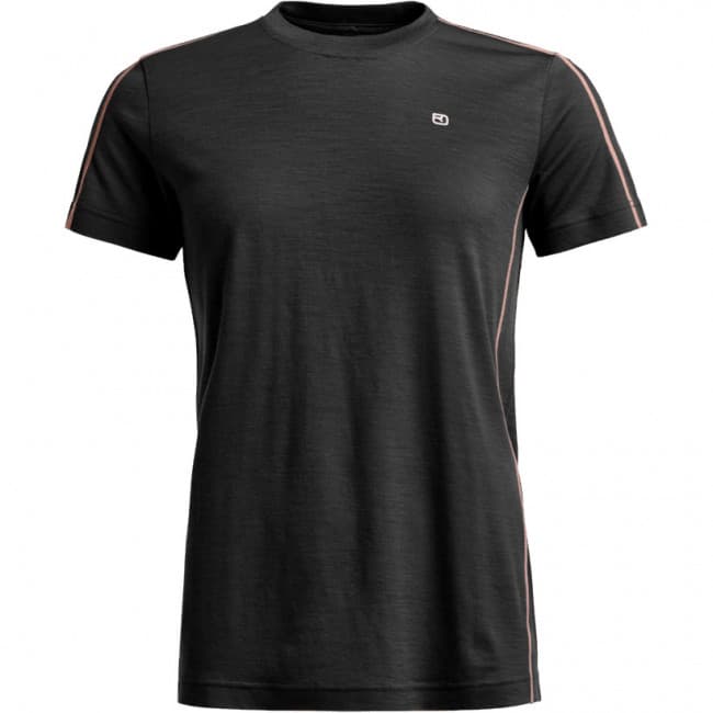 Ortovox 185 Rock'n'Wool Short Sleeve, naiset, musta – Ortovox