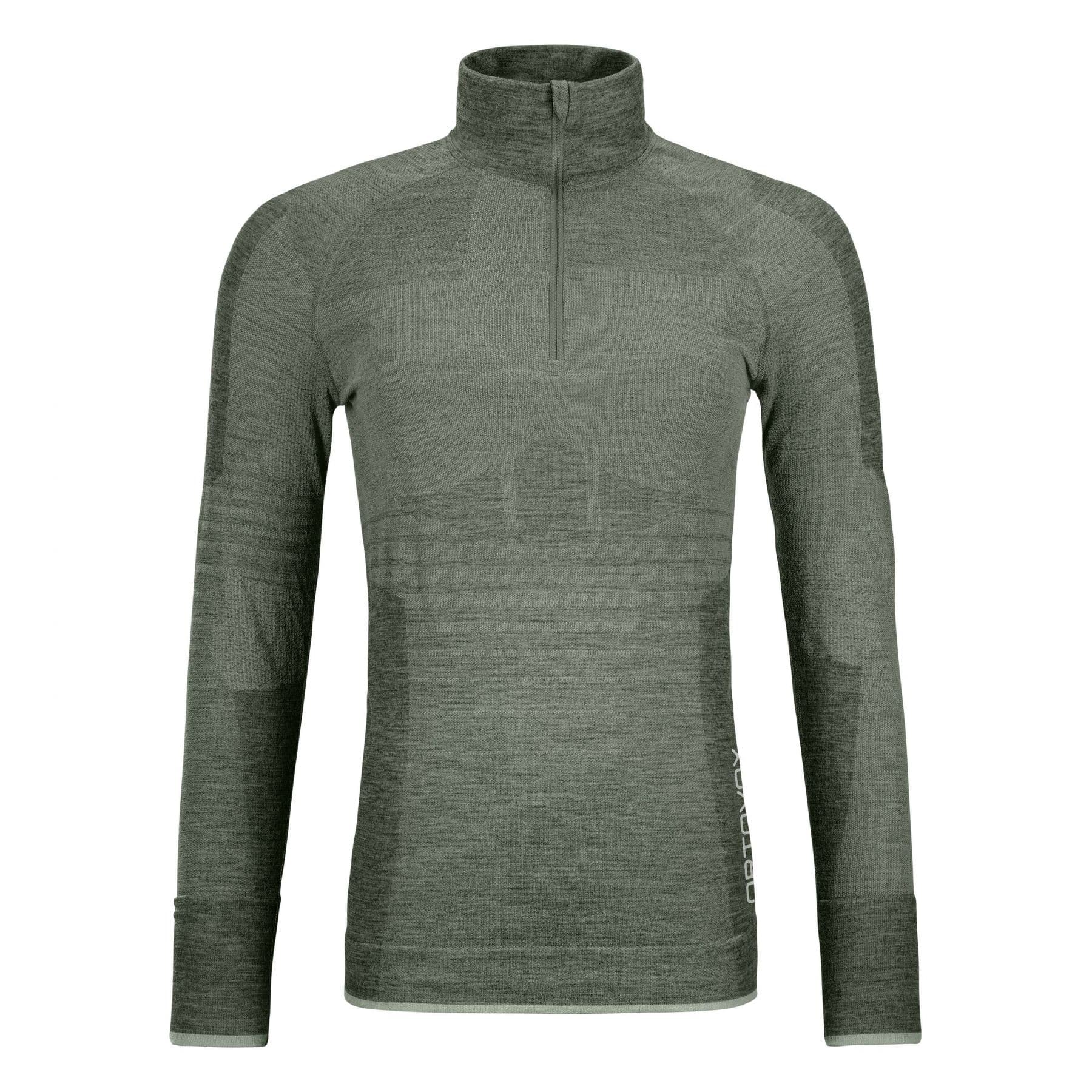 Ortovox 230 Competition Zip Neck, nainen, harmaa – Ortovox