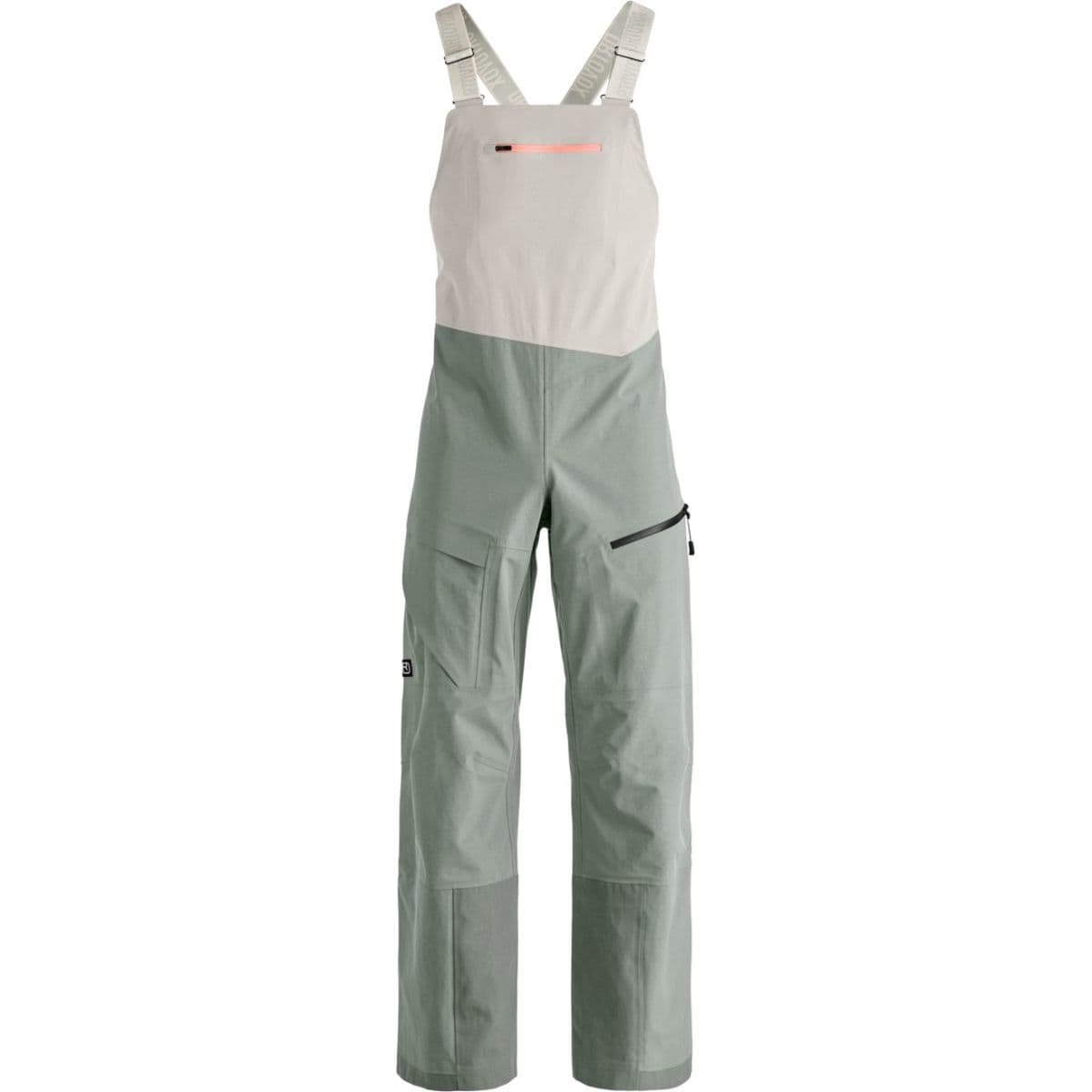 Ortovox Ravine Plus 3L Bib, kuorihousut, naiset, vaaleanvihreä – Ortovox
