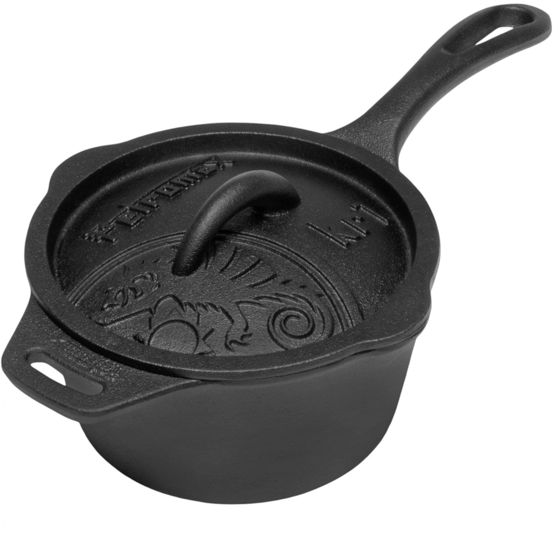 Petromax KR1 Cast-iron saucepan, kattila, musta – Petromax