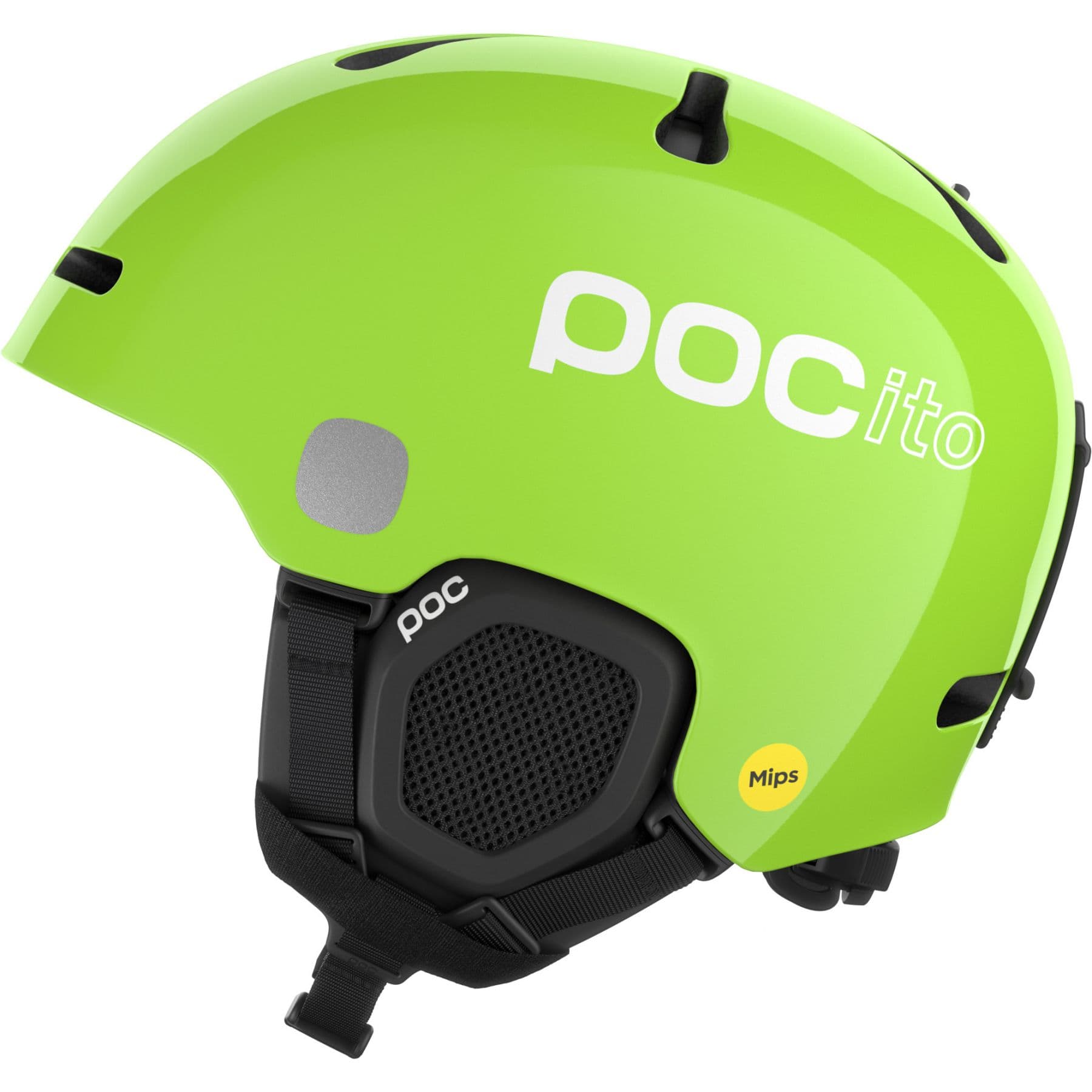 POCito Fornix MIPS, laskettelukypärä, junior, fluorescent yellow/green – POC