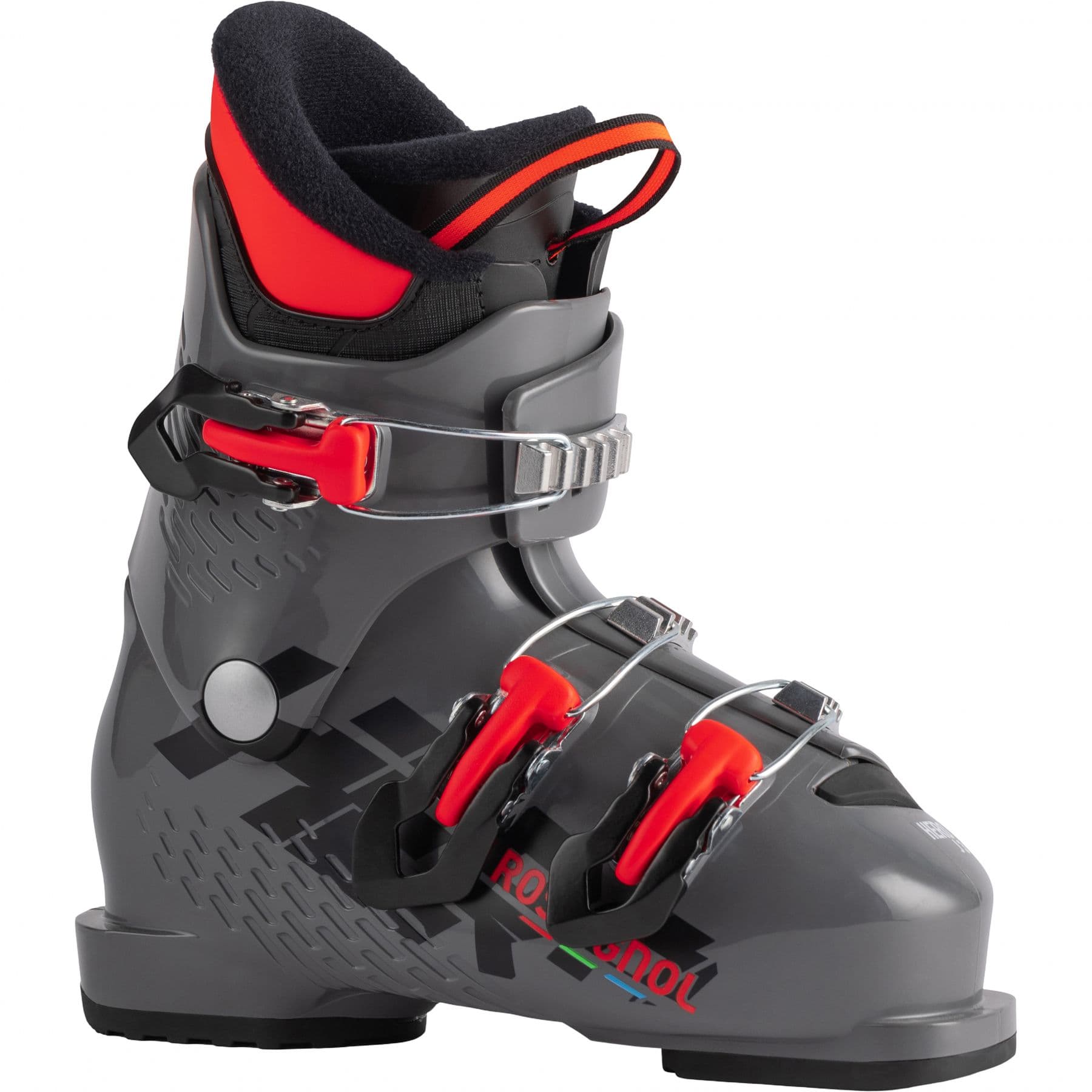 Rossignol Hero J3, laskettelumonot, junior, tummanharmaa – Rossignol