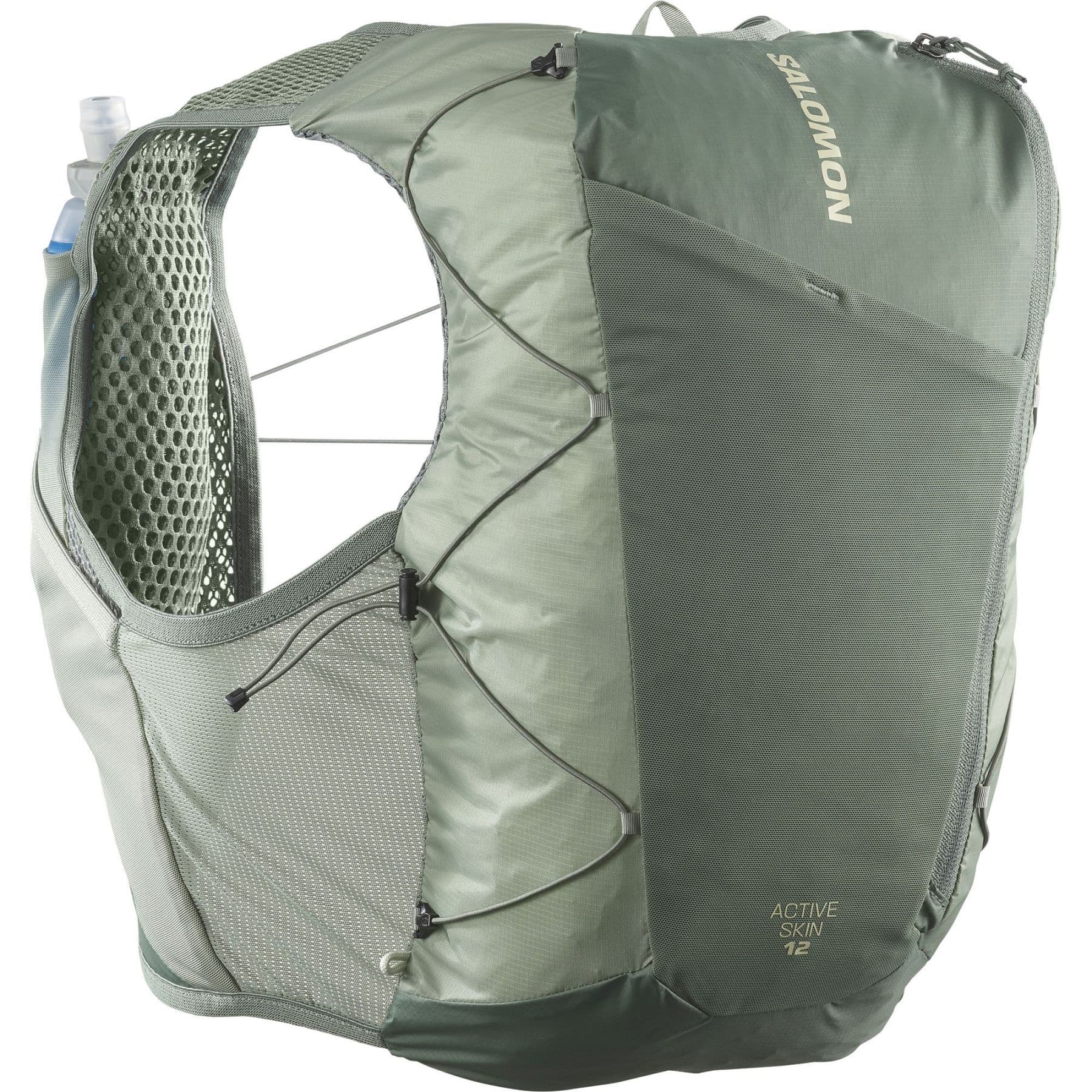 Salomon Active Skin 12 Set, juoksureppu, vihreä – Salomon