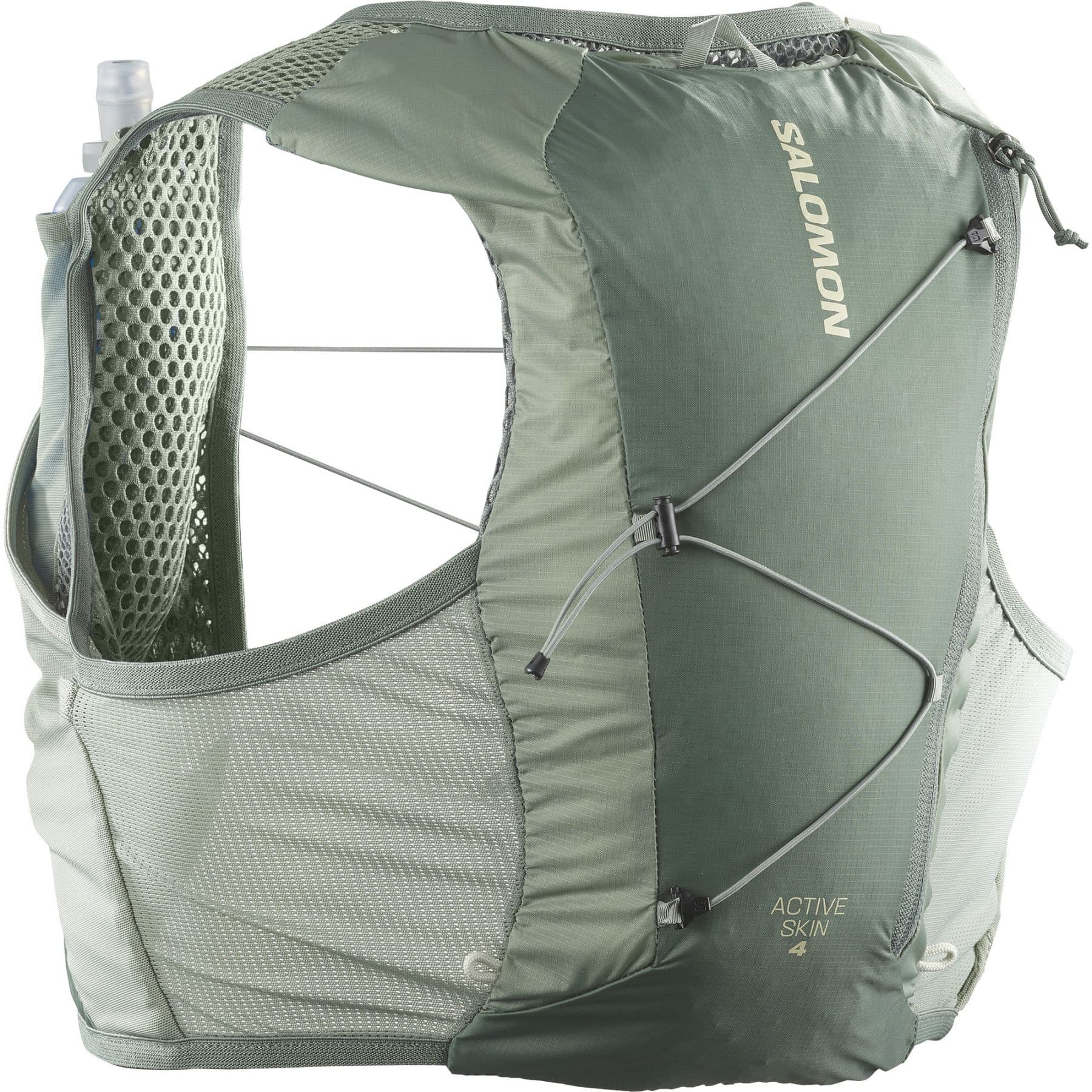 Salomon Active Skin 4 Set, juoksureppu, harmaa – Salomon
