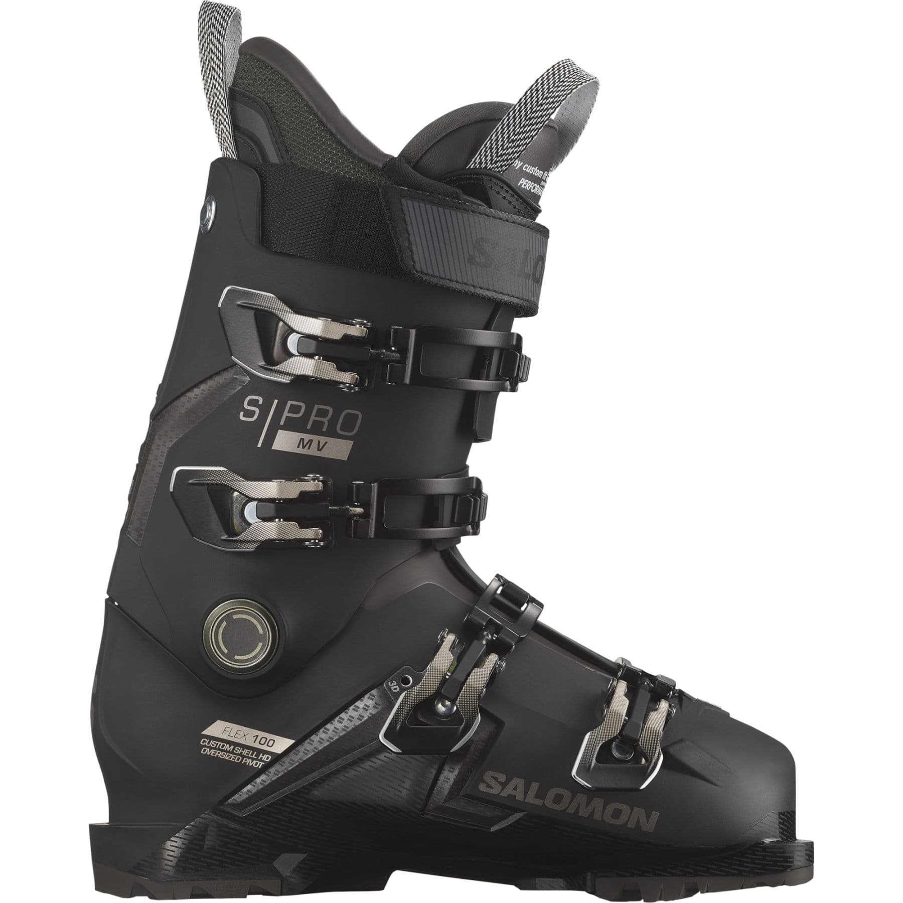 Salomon S/PRO MV 100 GW, laskettelumonot, miesten, musta/hopea/valkoinen – Salomon