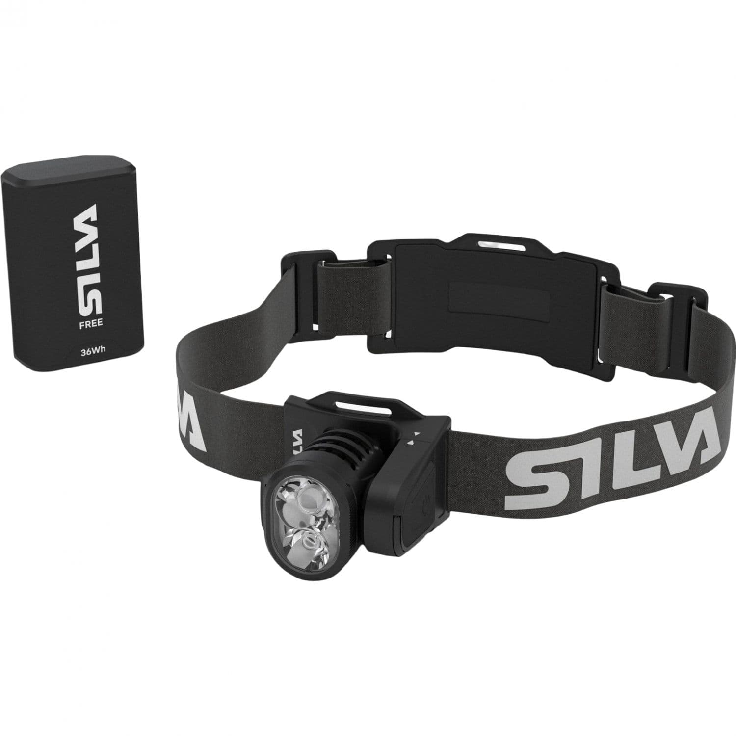 Silva Free 3000 M, otsalamppu, musta – Silva