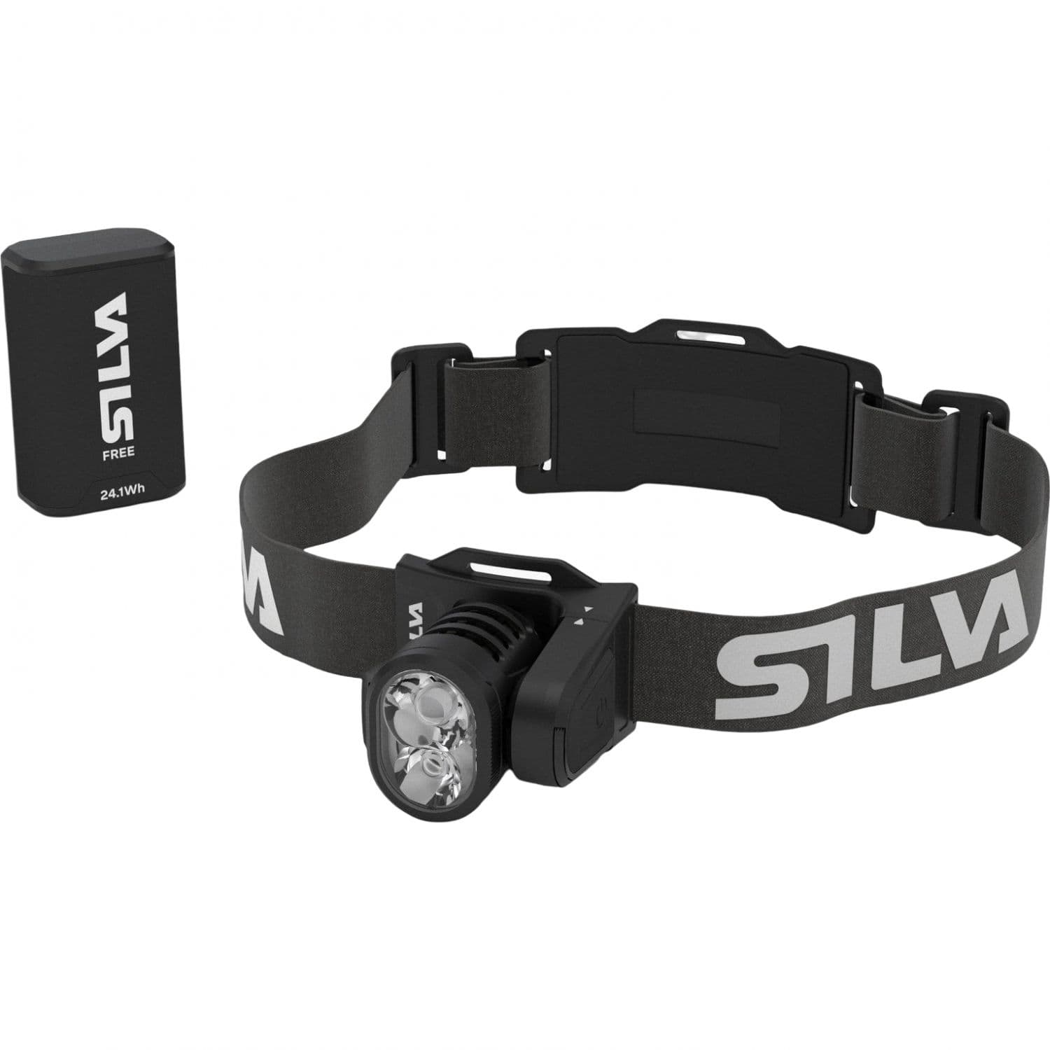 Silva Free 3000 S, otsalamppu, musta – Silva