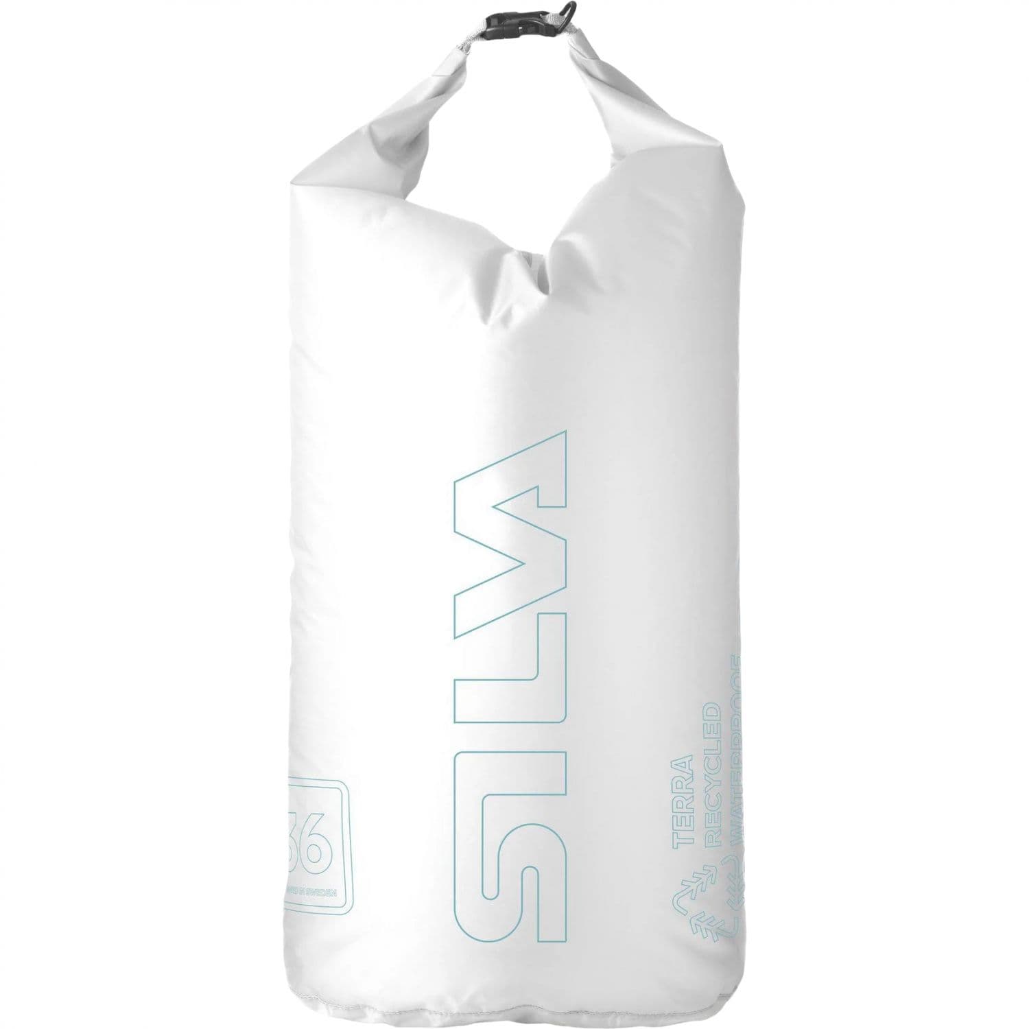 Silva Terra Dry Bag, vedenpitävä laukku, 36L, valkoinen – Silva