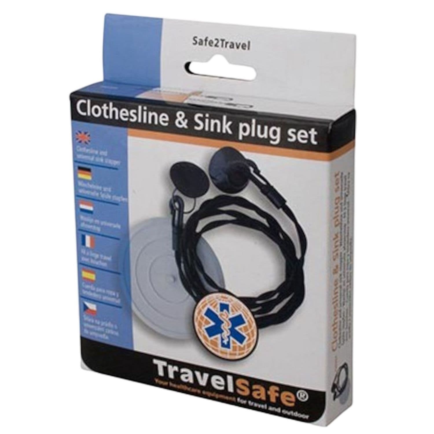 TravelSafe Joustava pyykkinaru, 1,5 metriä – TravelSafe