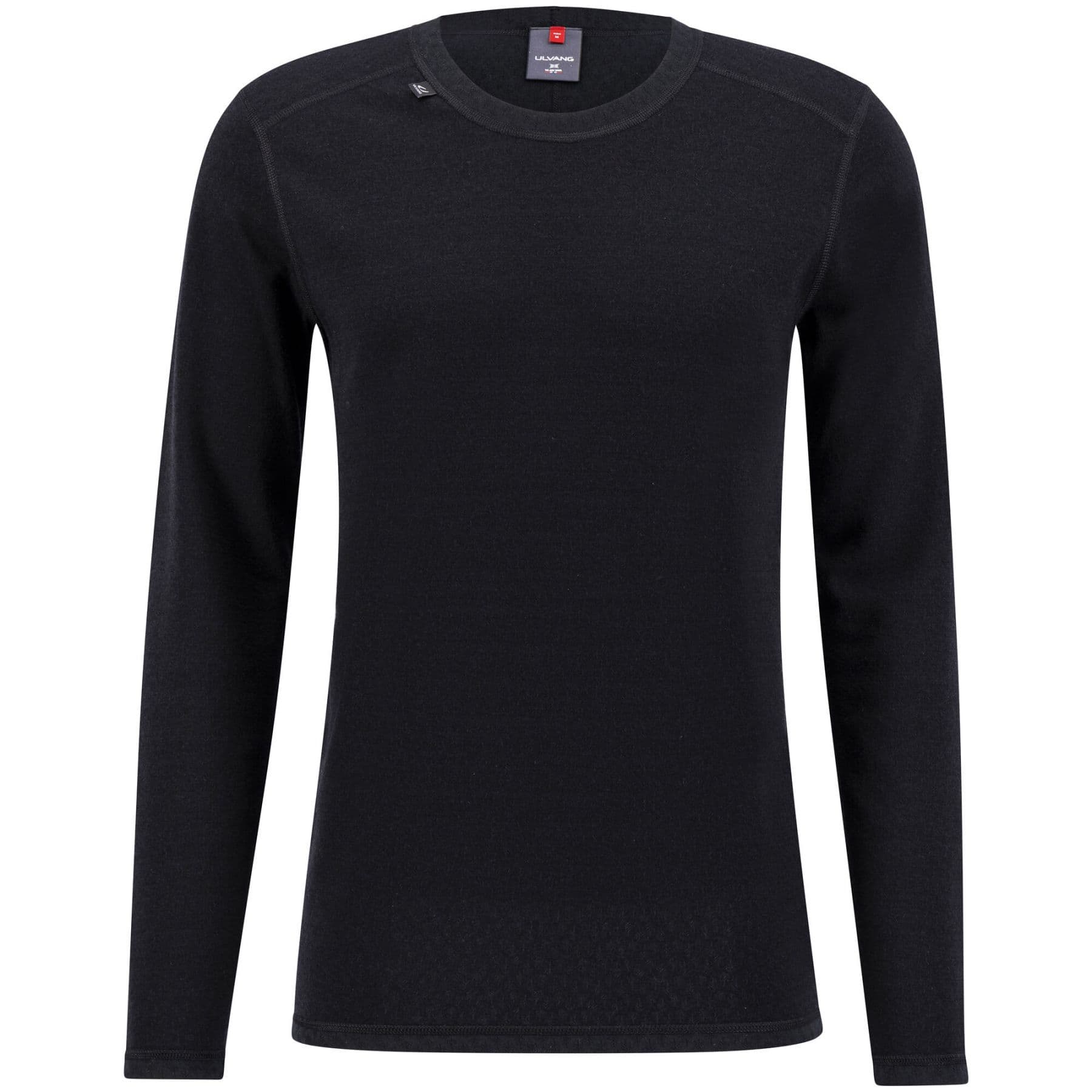 Ulvang Comfort 200 Round Neck, suksi aluspaita, miesten, musta – Ulvang