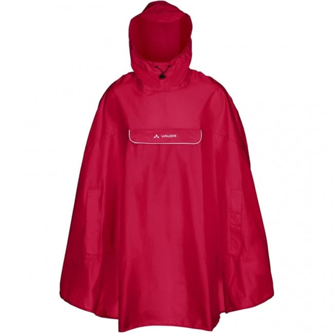 Vaude Valdipino Poncho, punainen – Vaude