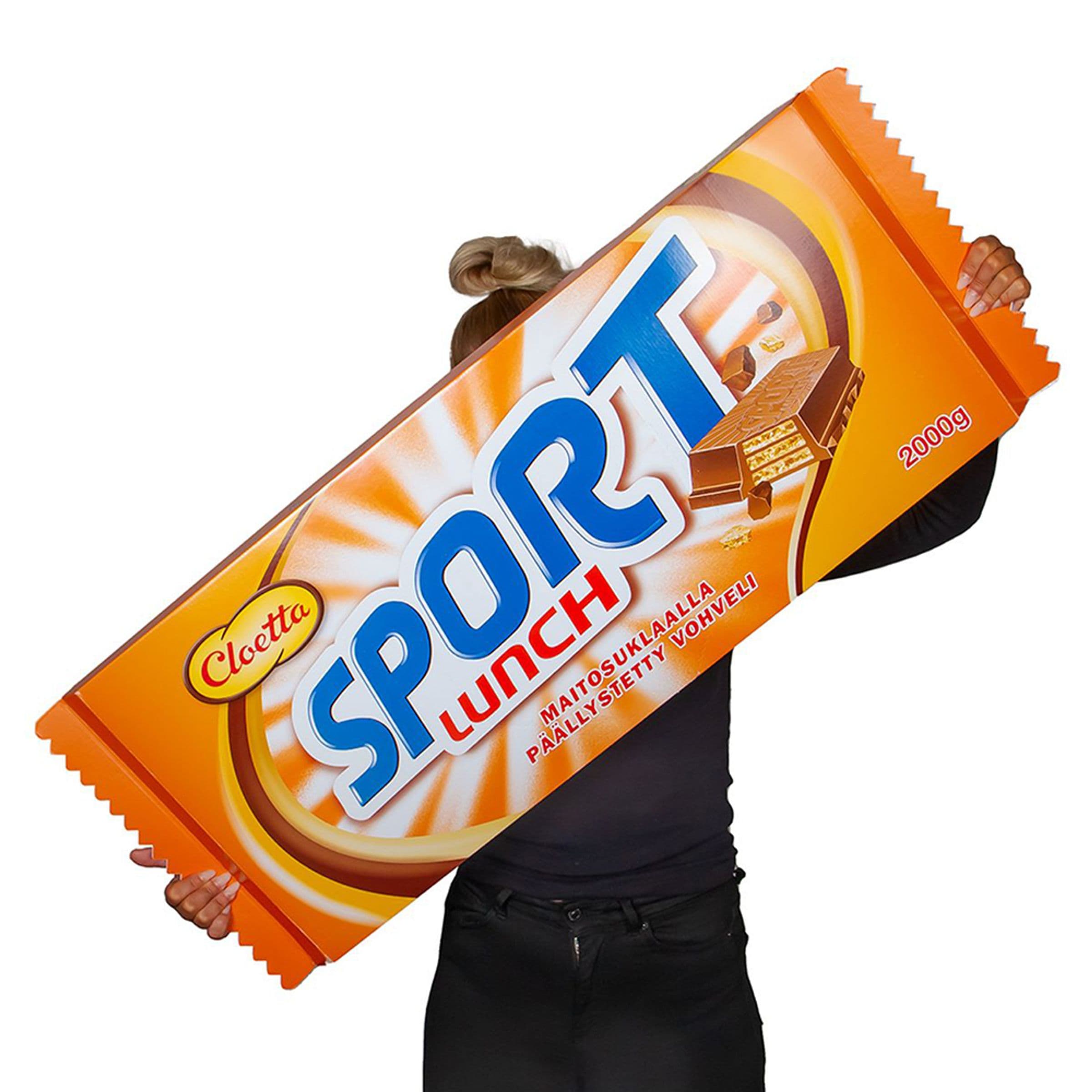 Jättimäinen Suklaa Sportlunch - 2 kg – Ring Bingo