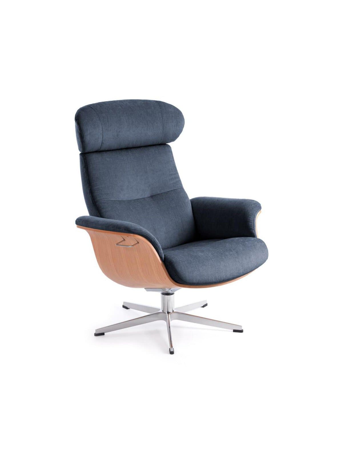 Timeout-nojatuoli evita-kangas blueberry/tammi – Conform