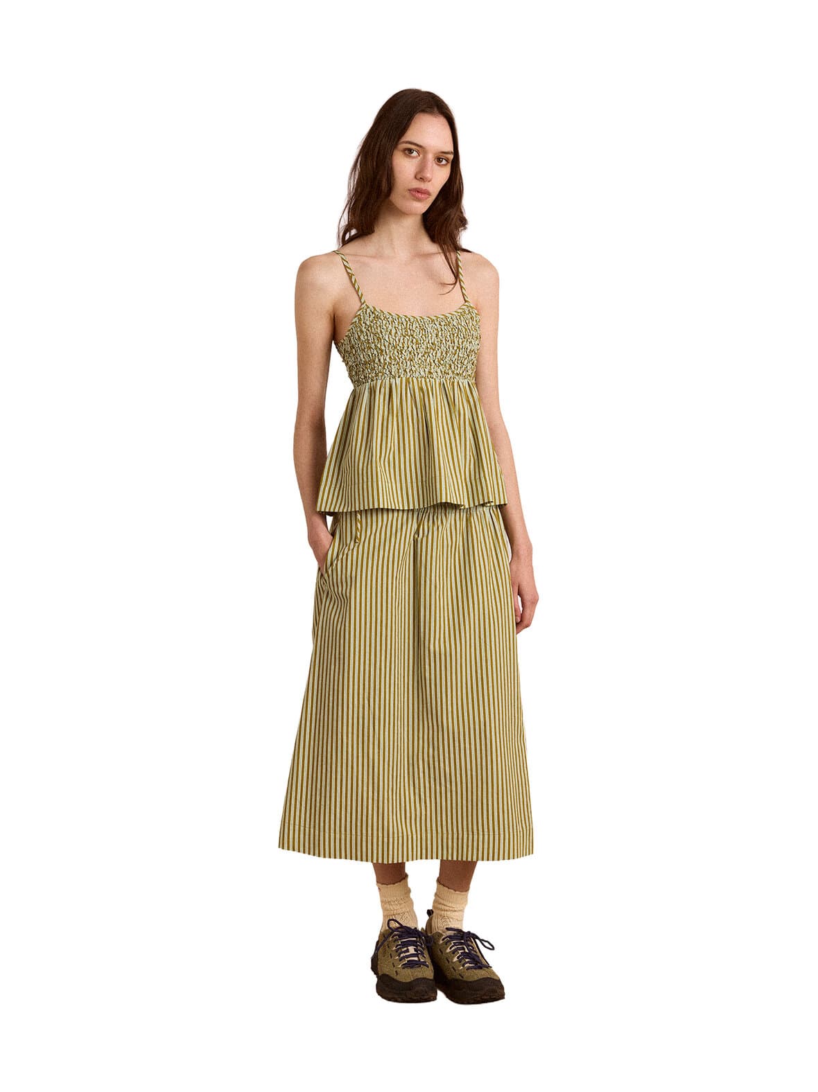 Caspia volume -midihame – Damson Madder