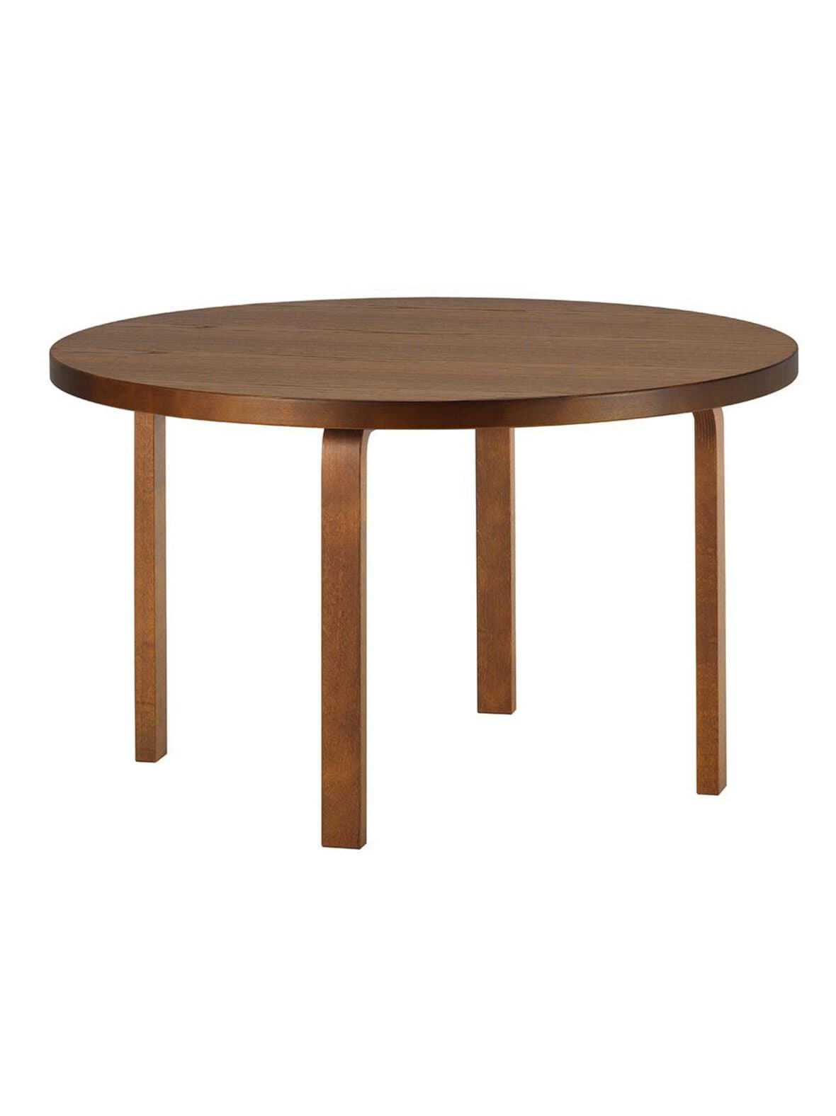 Pöytä 91 pähkinä ⌀ 125 cm – Artek