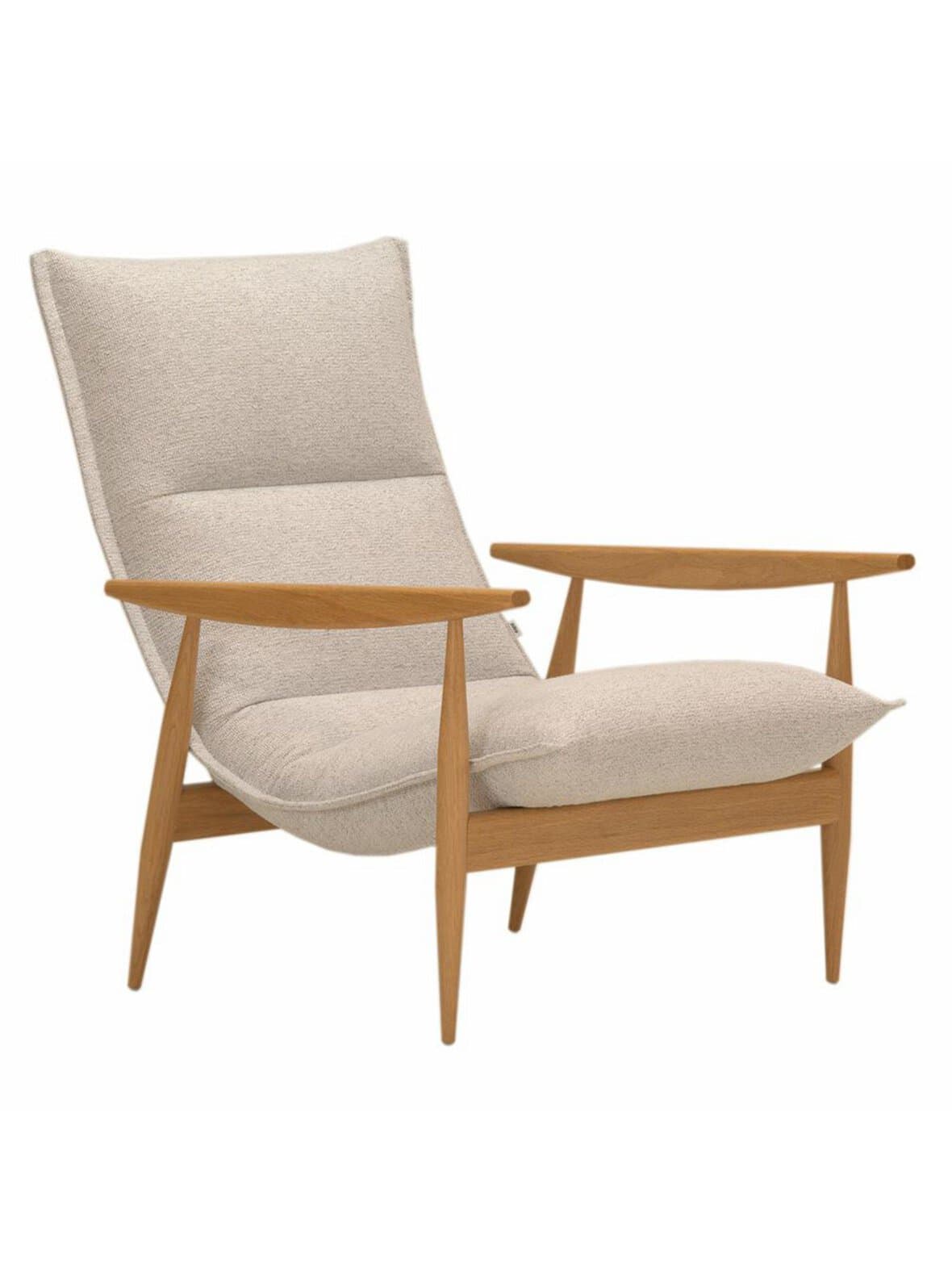 Tao-nojatuoli verso-kangas 040 vaaleanharmaa / tammi – Adea