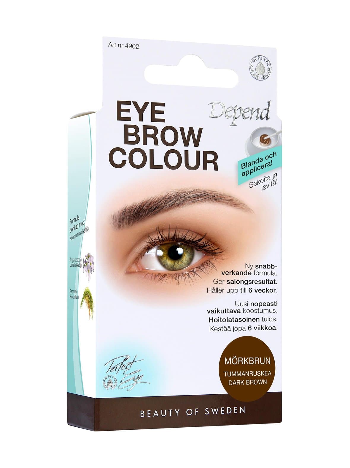 Eyebrow colour -kulmaväri – Depend