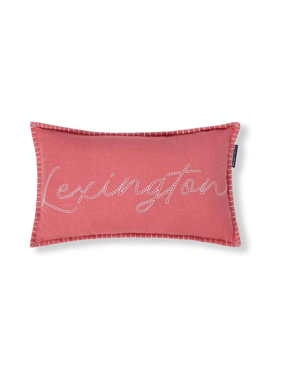 Logo linen cotton -sisustustyyny – Lexington