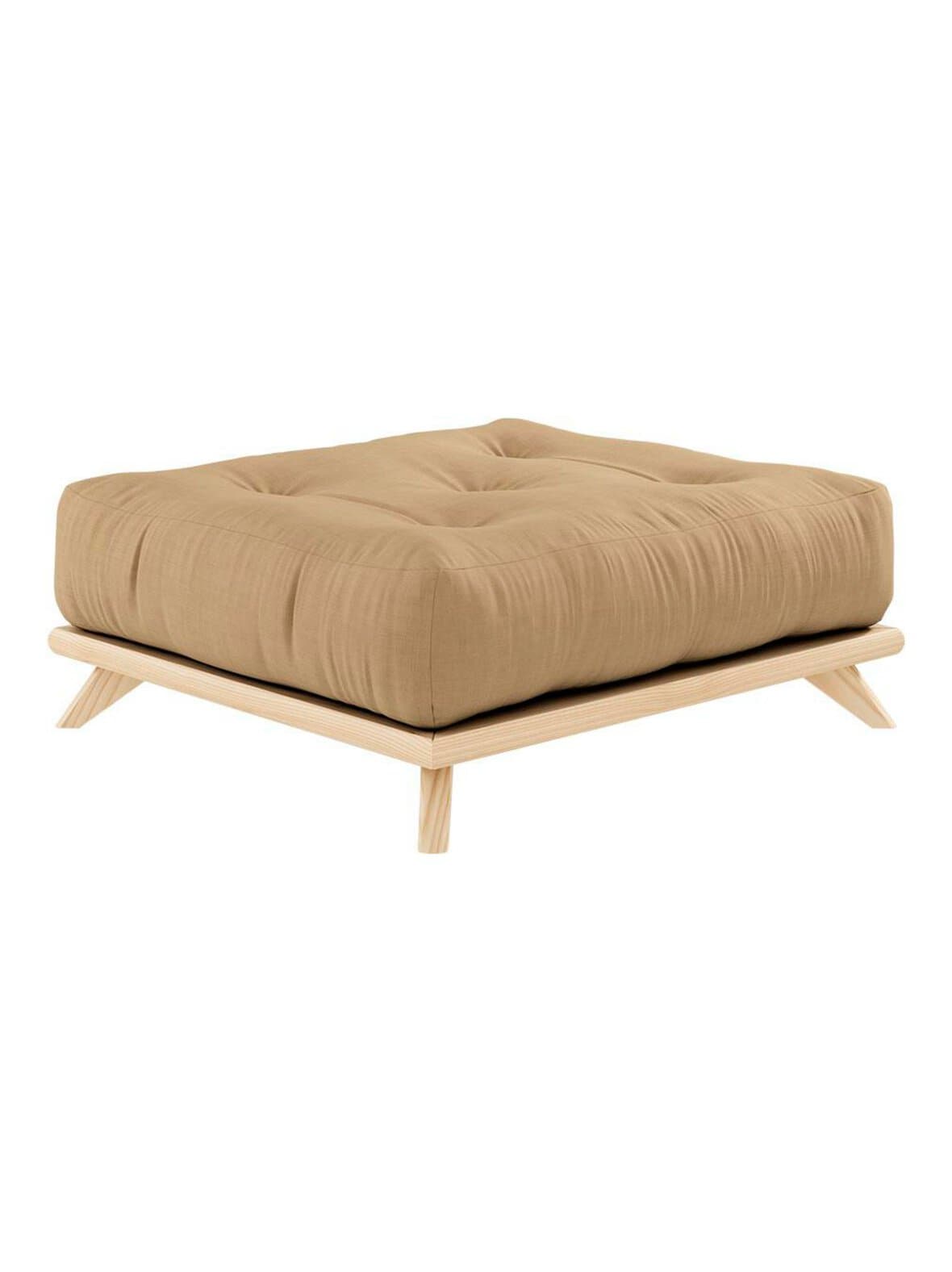 Senza-futonrahi wheat beige/mänty – Karup