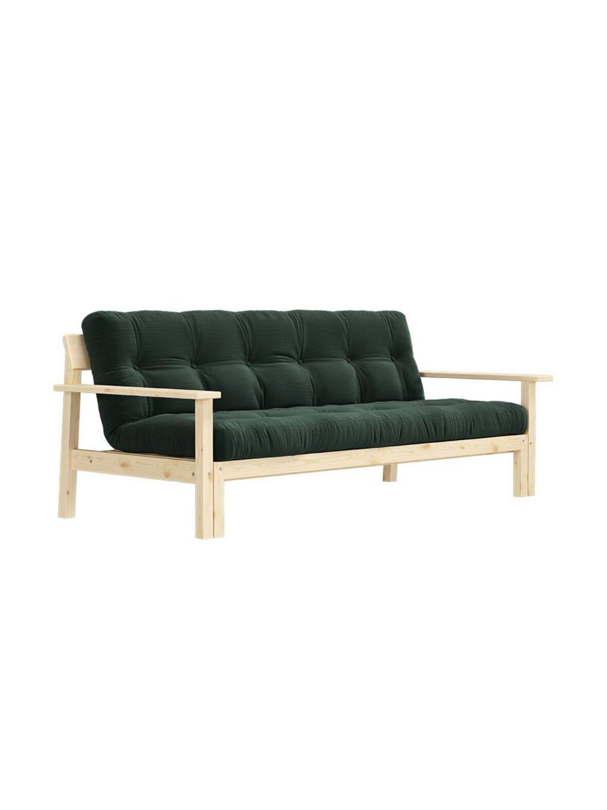Unwind-futonsohva seaweed/mänty l 218 cm – Karup