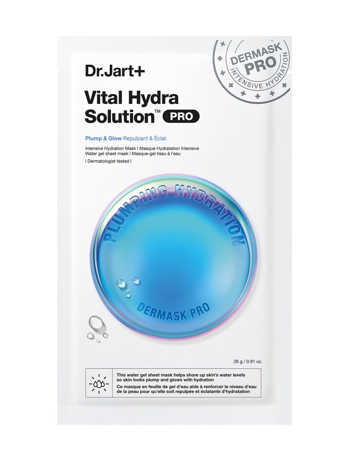 Dermask vital hydra solution pro -kangasnaamio – Dr. Jart