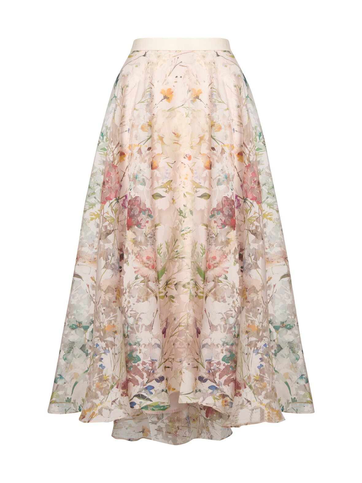 Gardenia print organza -hame – Ida Sjöstedt