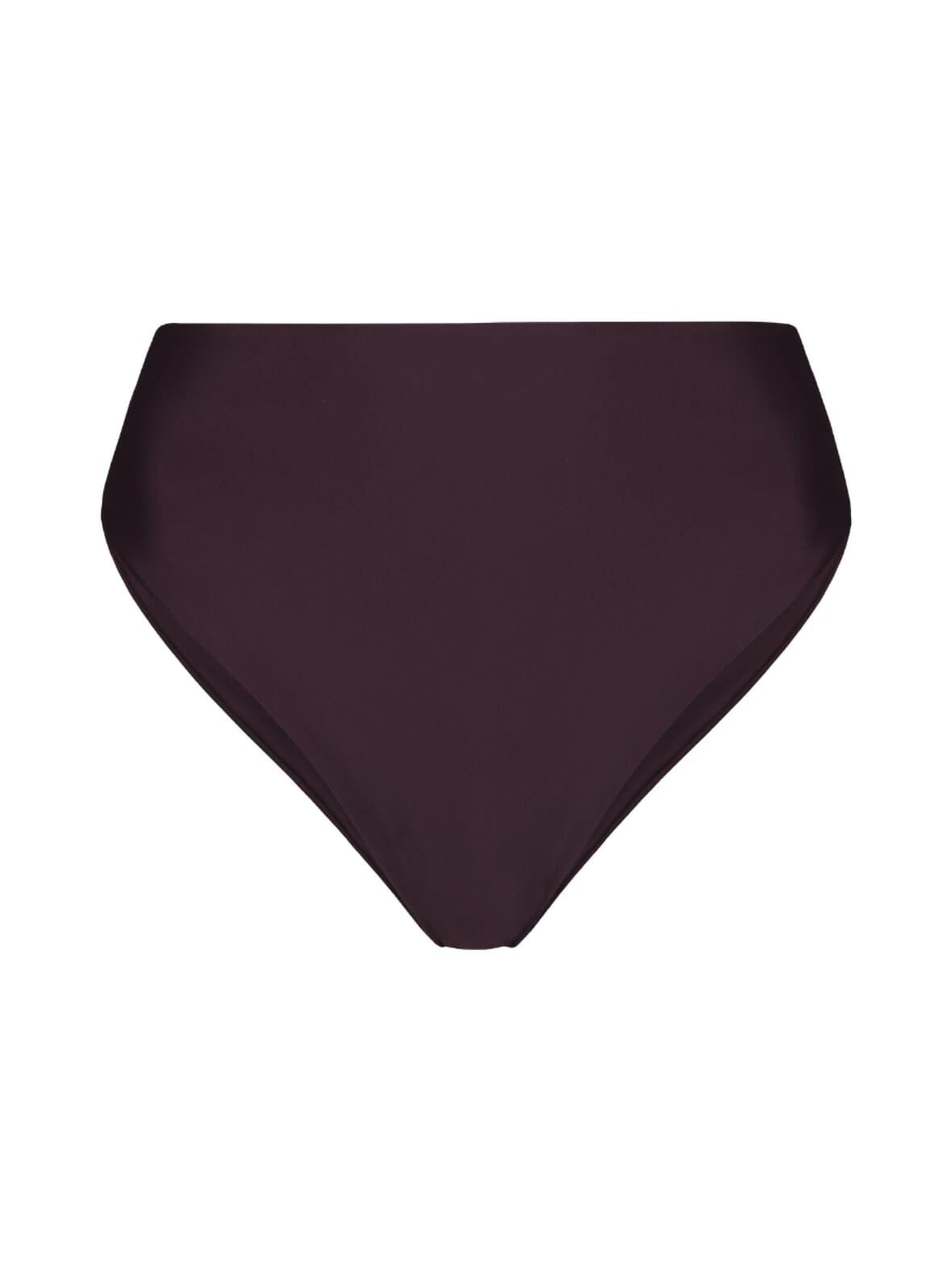 Plum high-leg -bikinialaosa – Lilja the Label