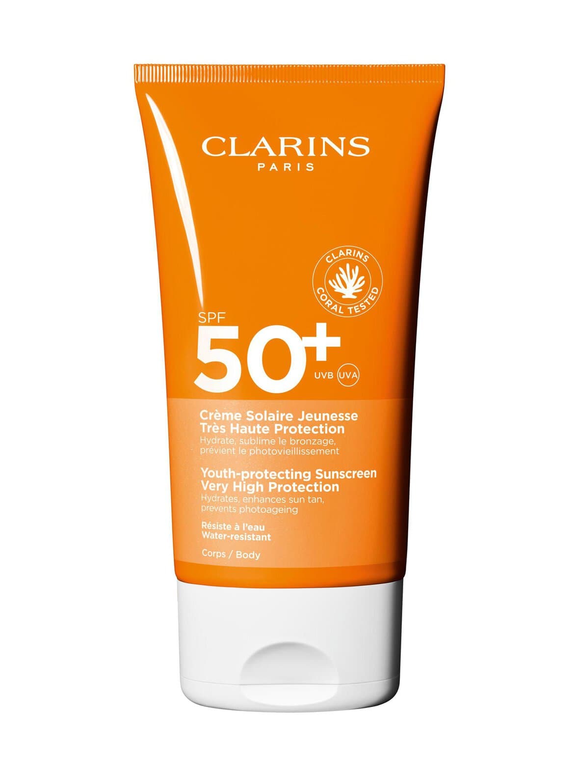 Sun body youth protecting sunscreen spf50+ -aurinkovoide – Clarins