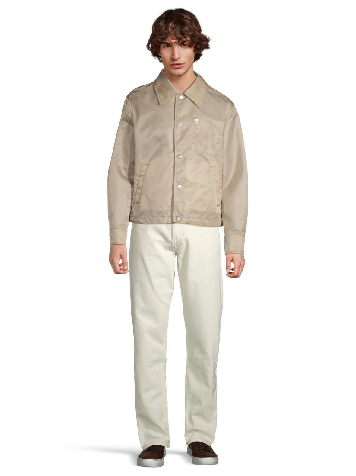 Buttoned jacket with ami de coeur -takki – Ami