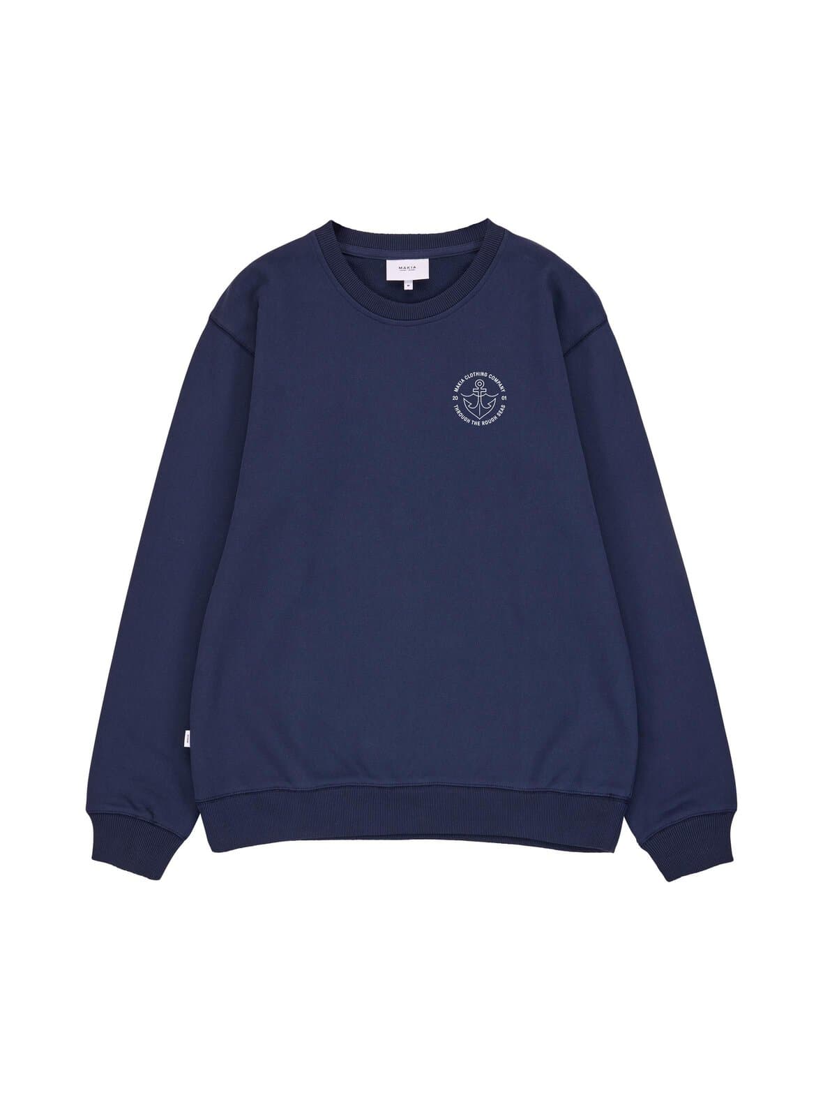 Hook sweatshirt -collegepaita – Makia