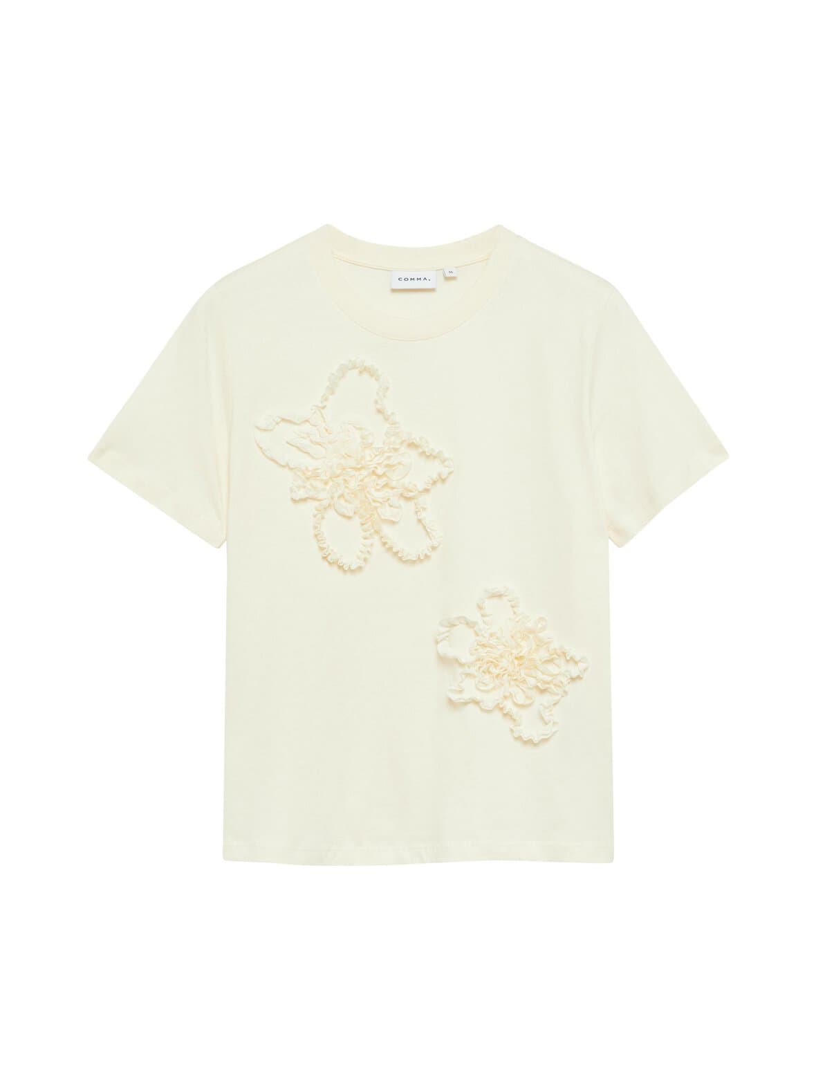 Flower deko t-paita – comma