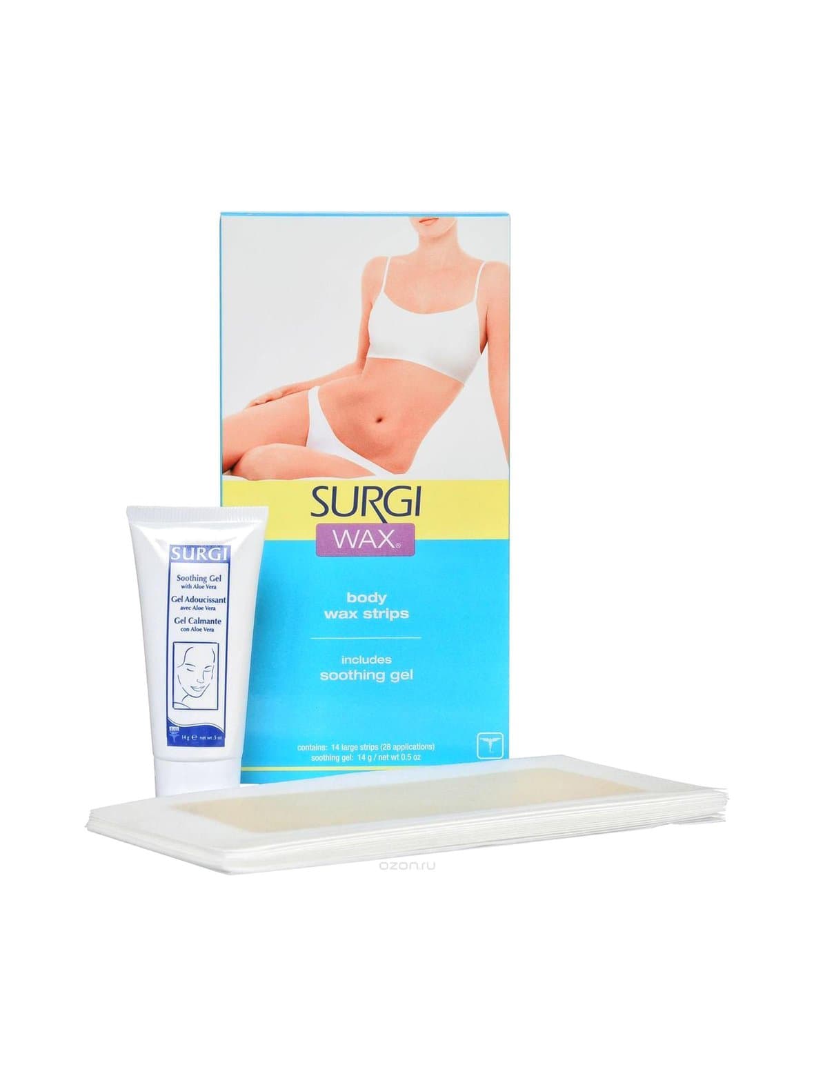 Body wax stripes -vahaliuskat – Surgi