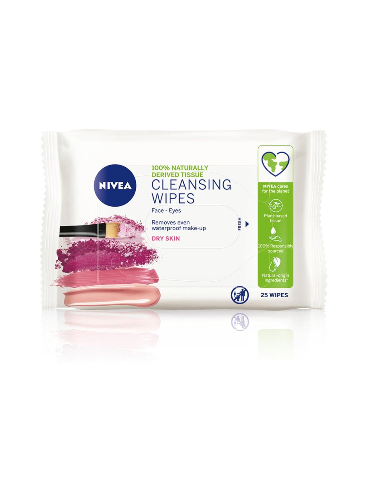 3-in-1 gentle cleansing wipes dry skin -puhdistusliinat – Nivea