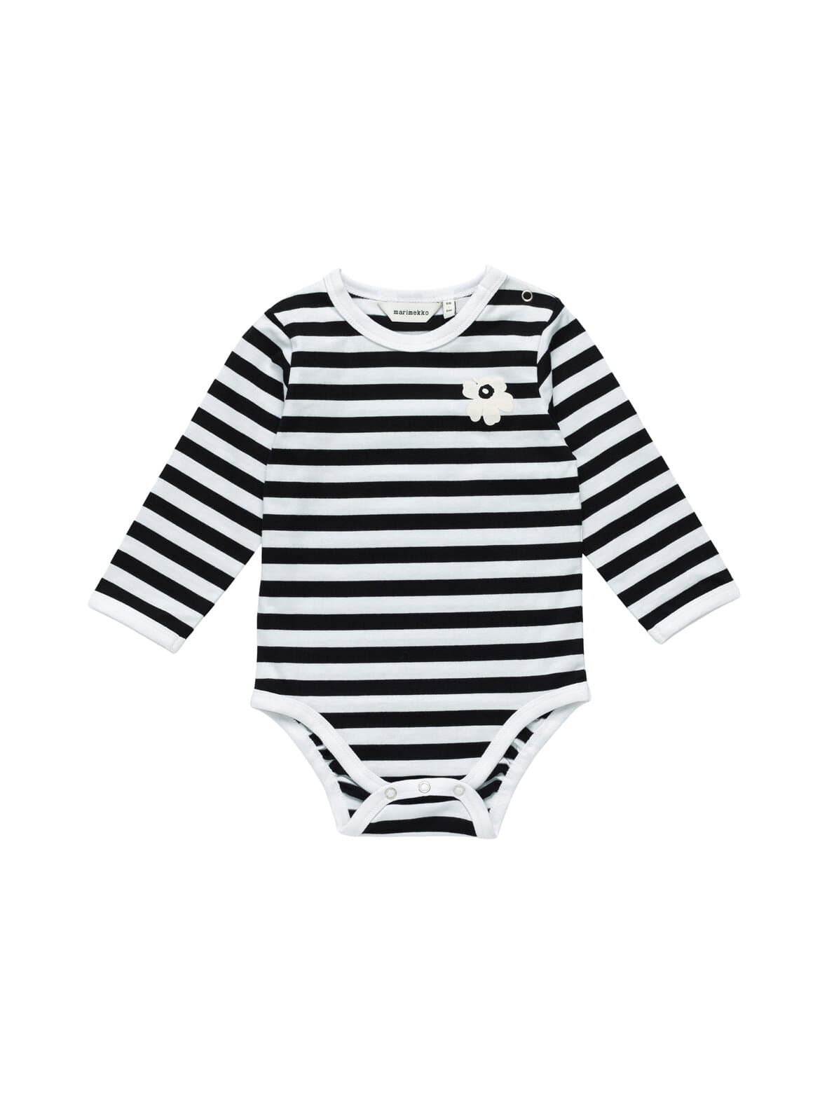 Vinde tasaraita unikko -body – Marimekko