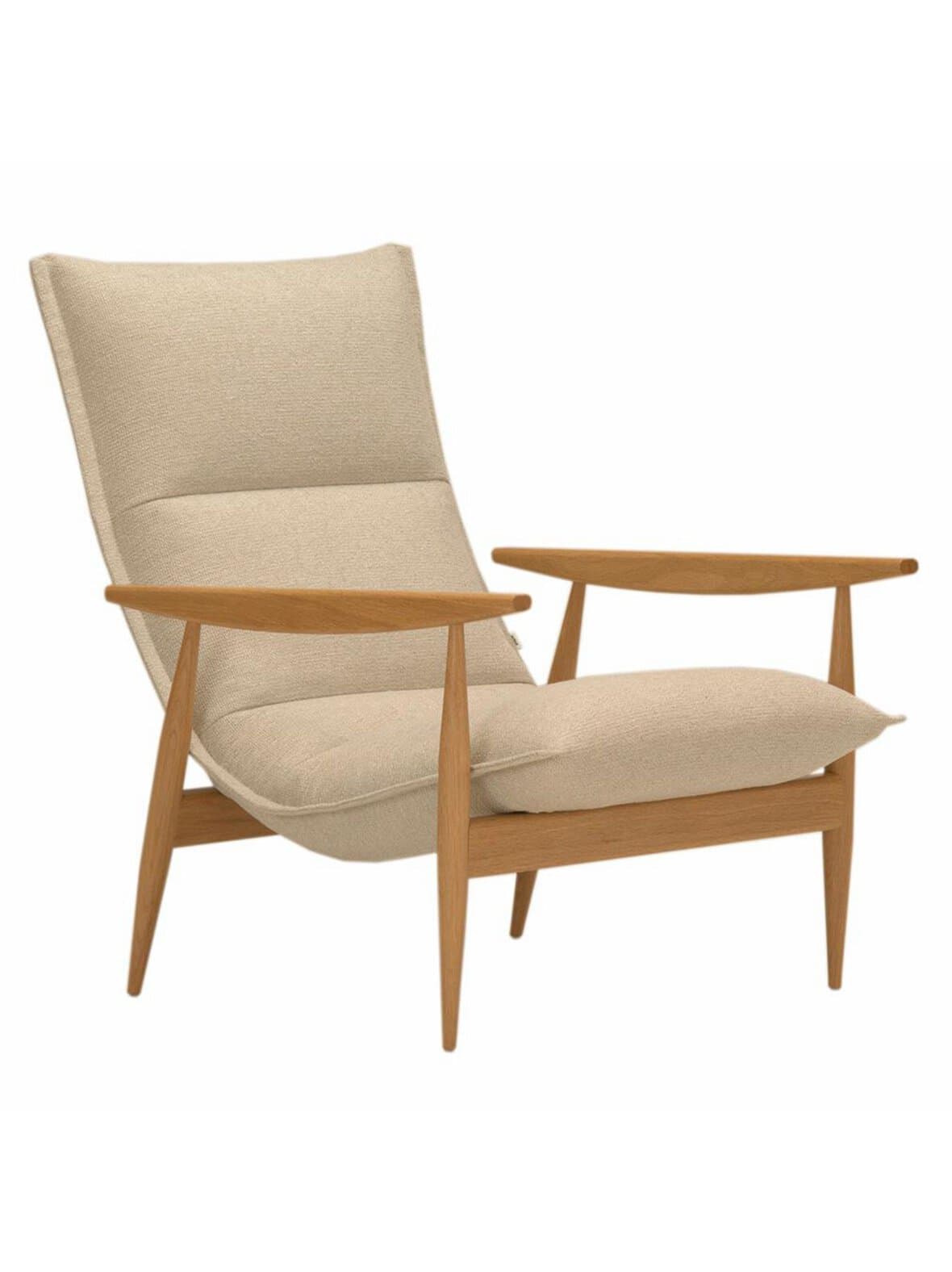 Tao-nojatuoli verso-kangas 001 vaaleanbeige / tammi – Adea