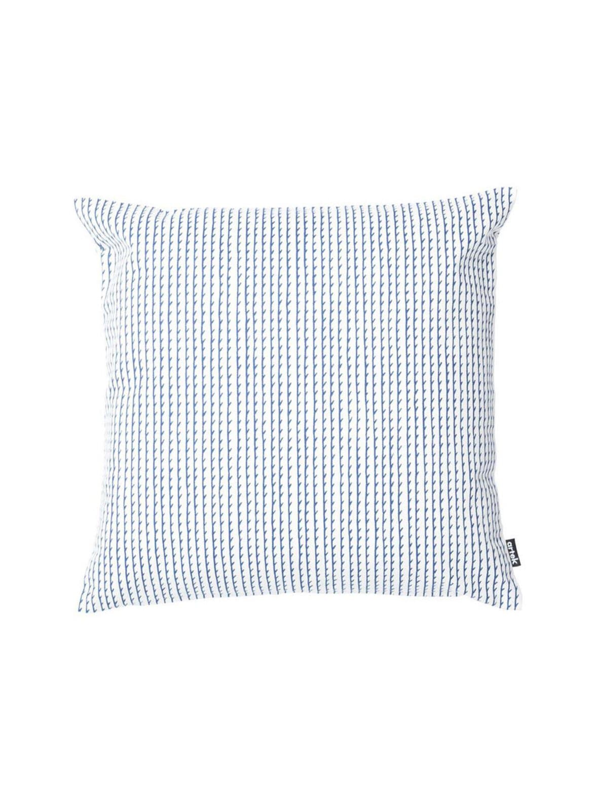 Rivi-tyynynpäällinen valkoinen/sininen 40 x 40 cm – Artek