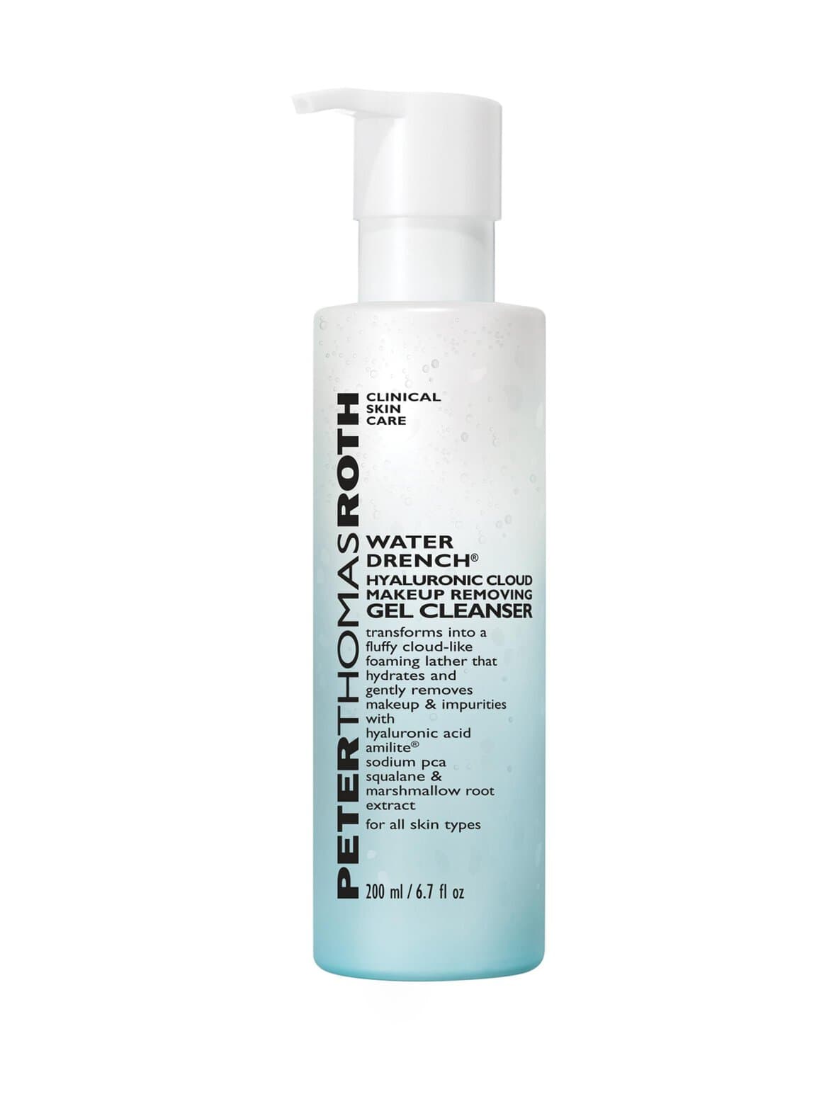 Water drench® hyaluronic cloud makeup removing gel cleanser -puhdistustuote – Peter Thomas Roth