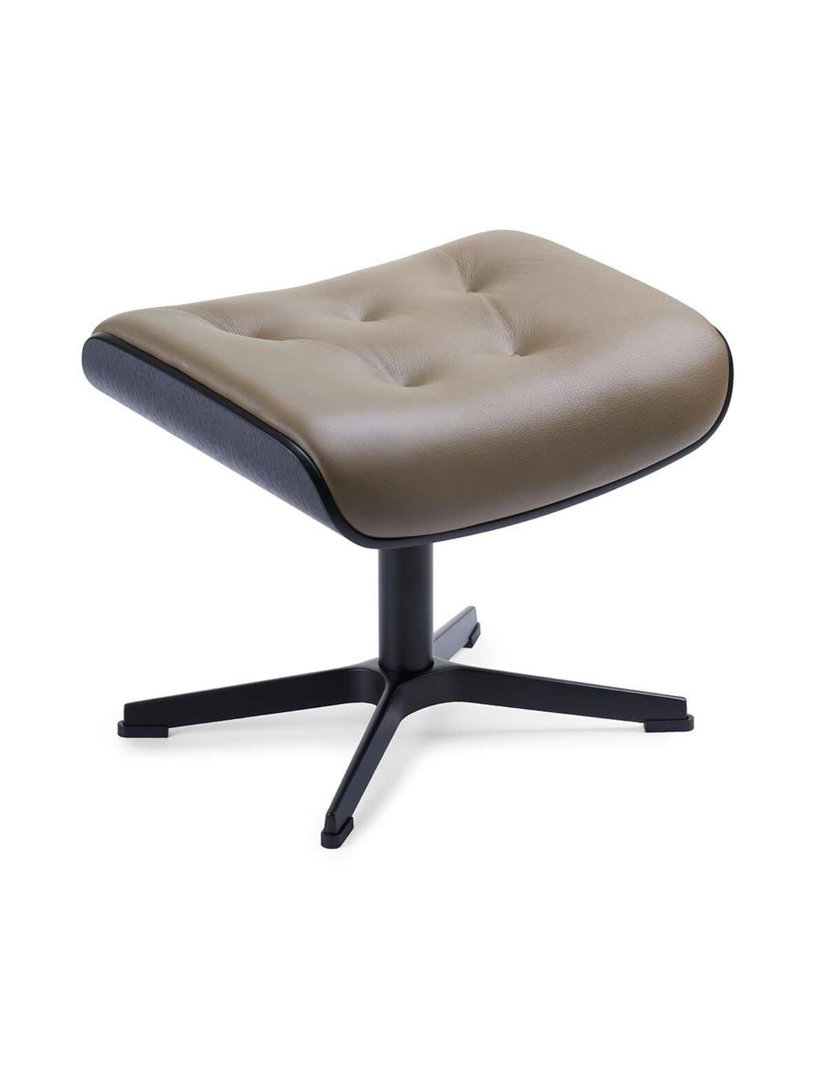 Timeout-rahi tikattu sorrento-nahka taupe/musta tammi – Conform