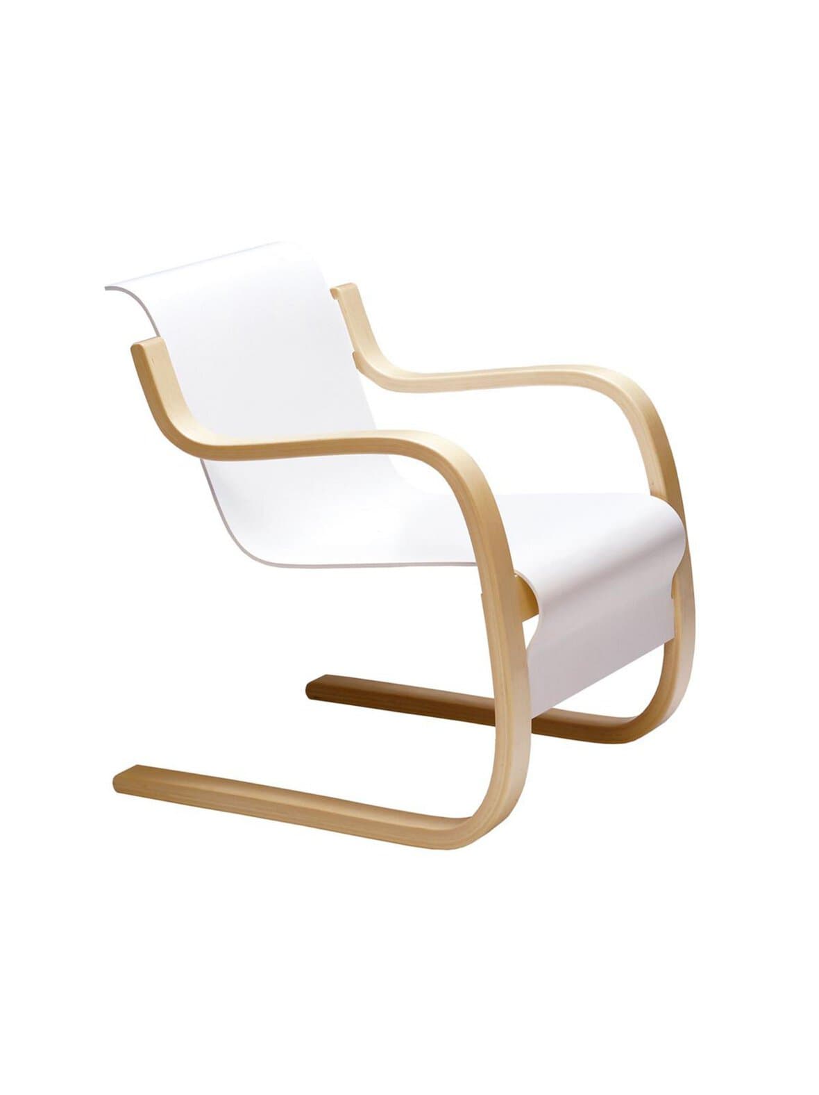 Nojatuoli 42 valkoinen k 72 cm – Artek