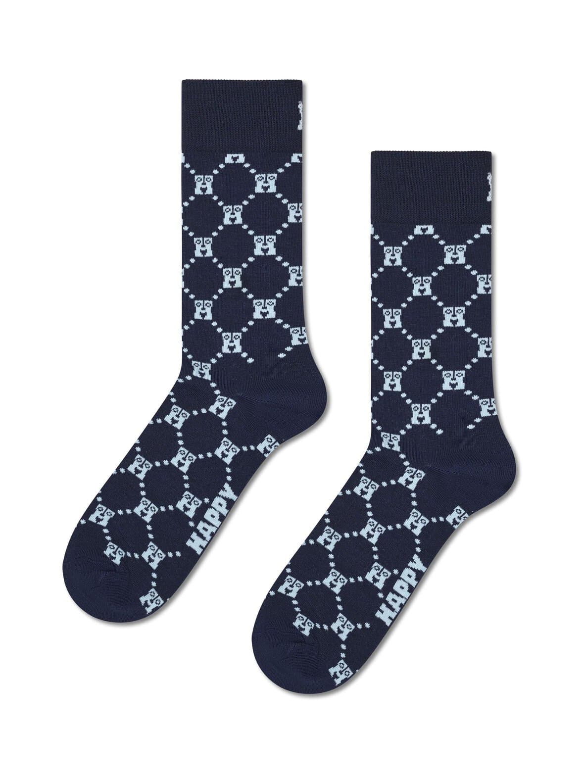 Monogram-sukat – Happy Socks