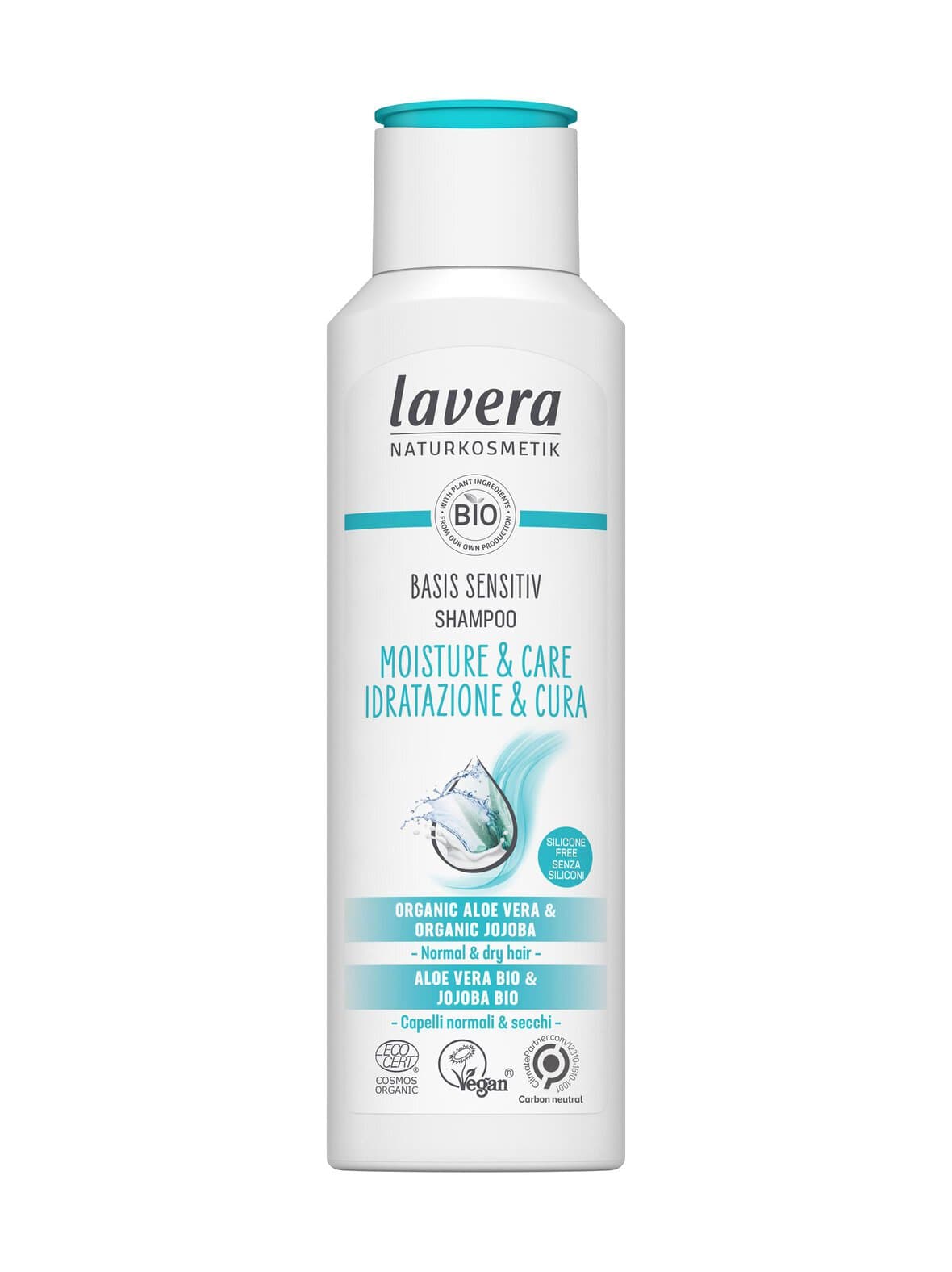 Moisture & care -shampoo, 250ml – Lavera